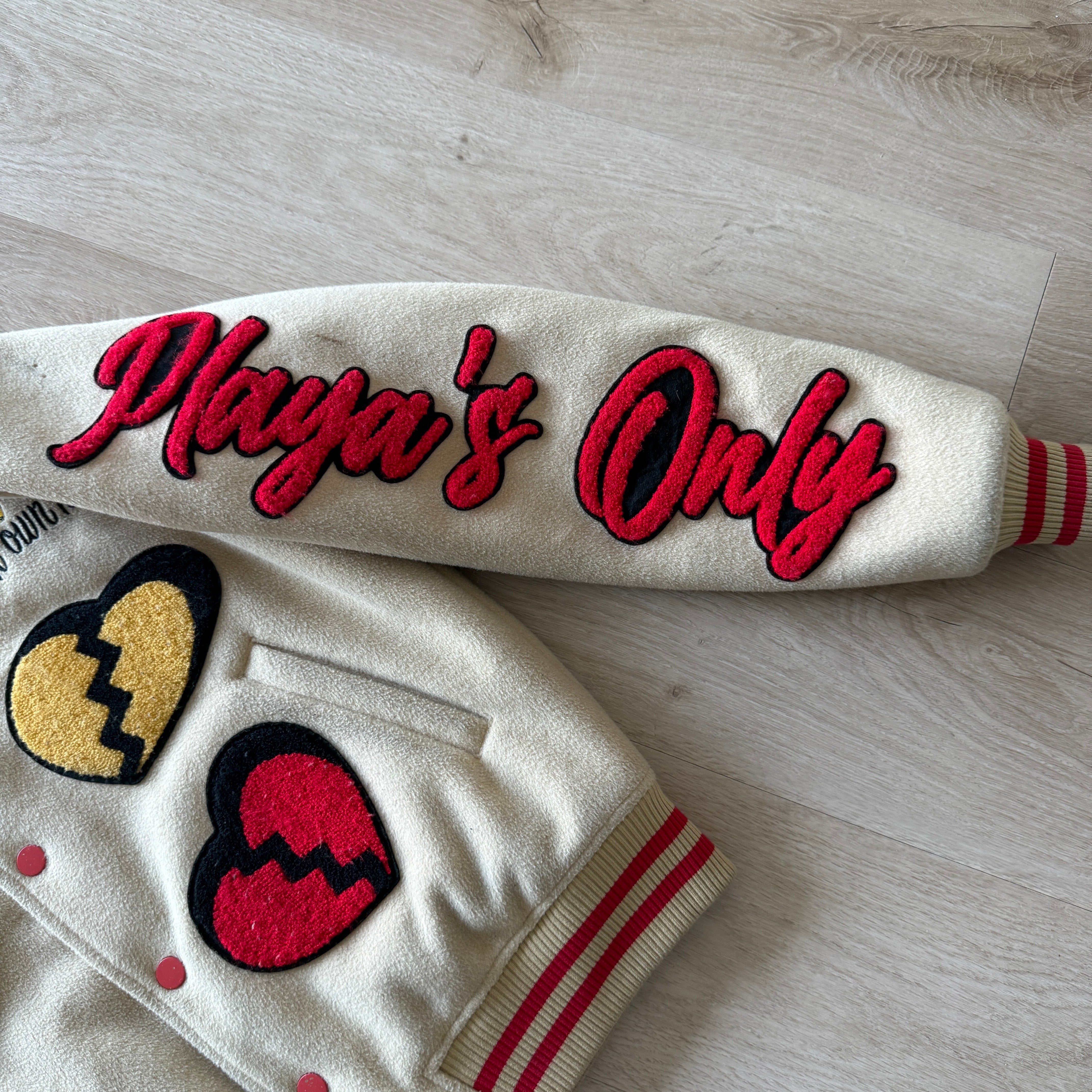 Tan Playa's Only Varsity Jacket