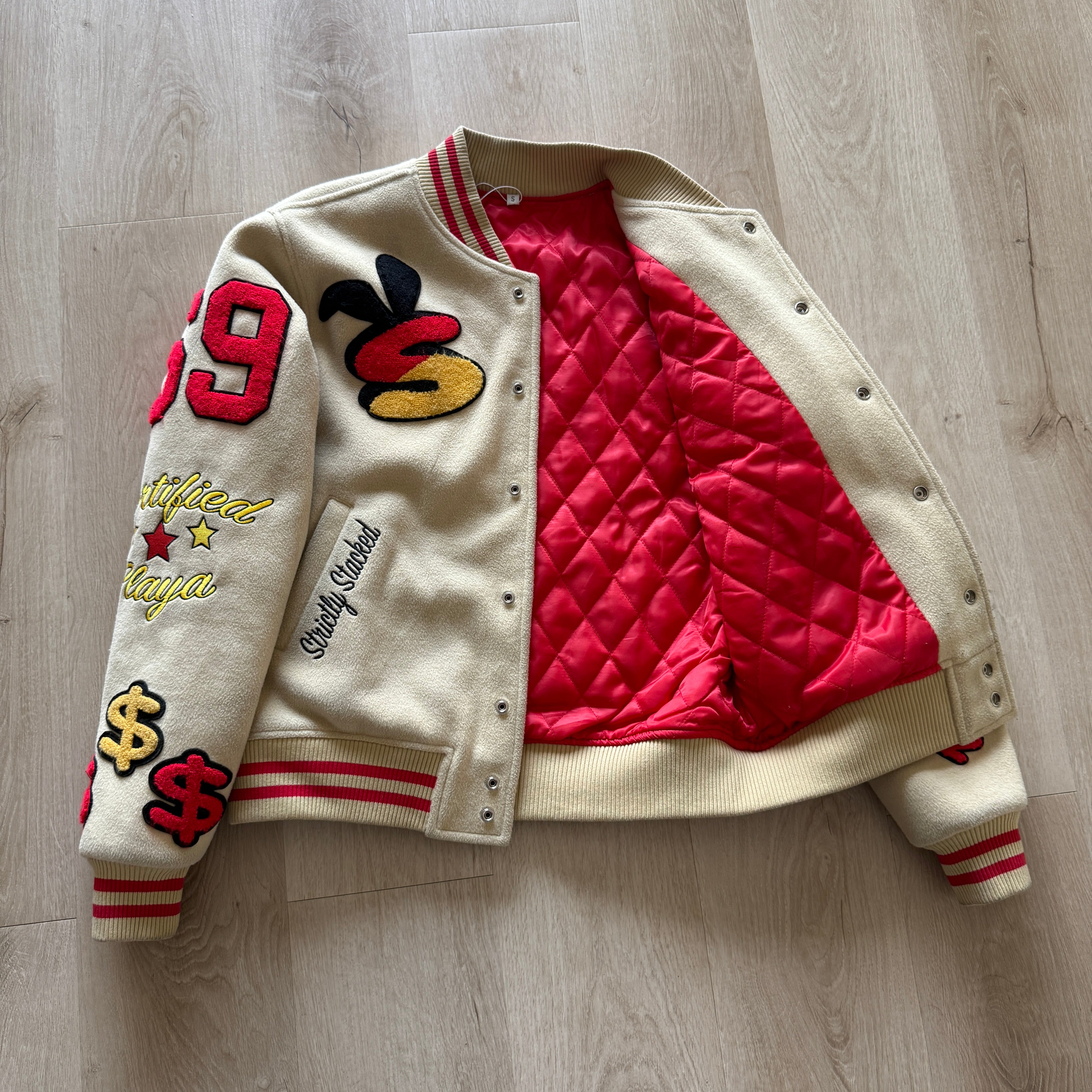 Tan Playa's Only Varsity Jacket