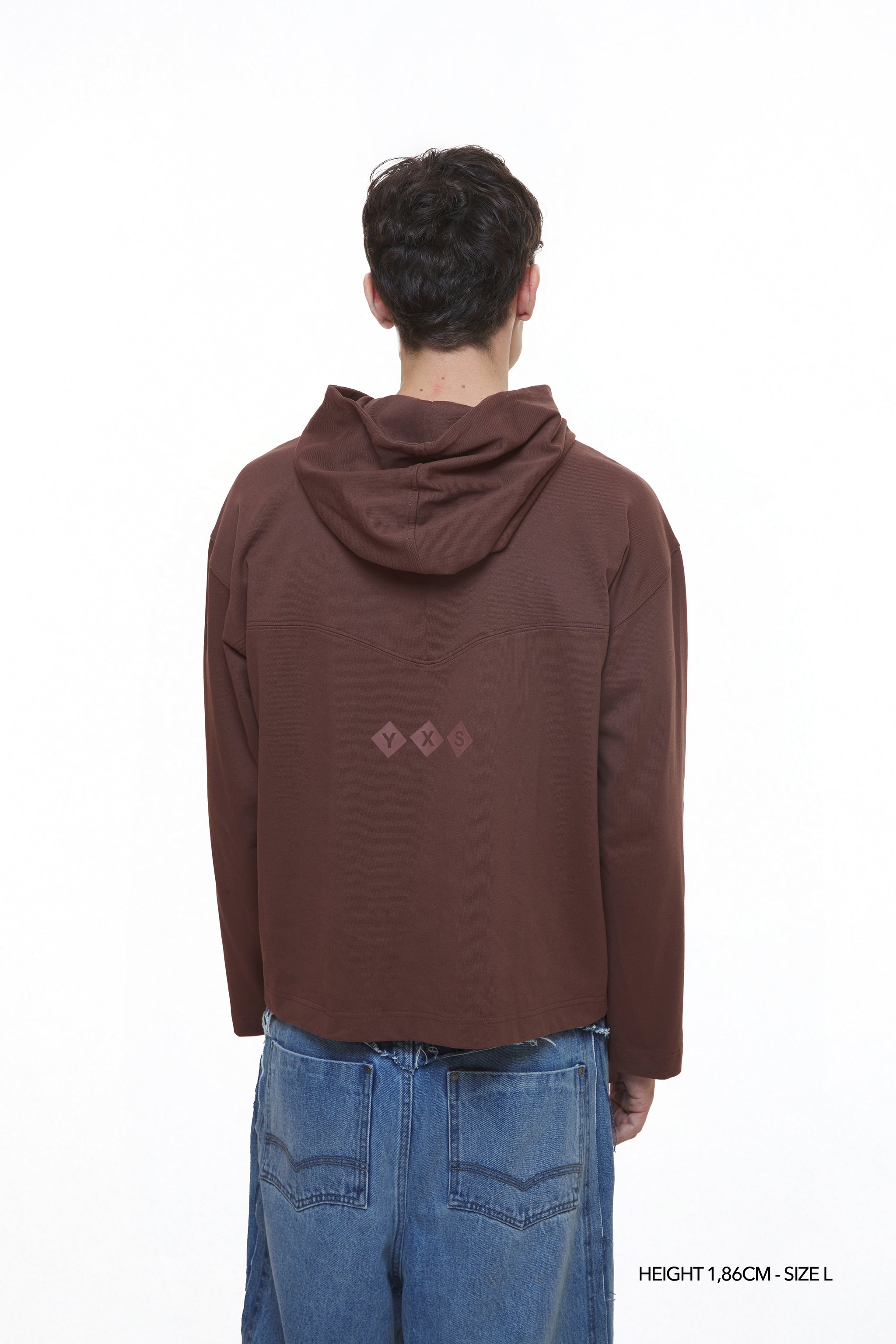 CHOCOLATE "WINDY" HOODIE