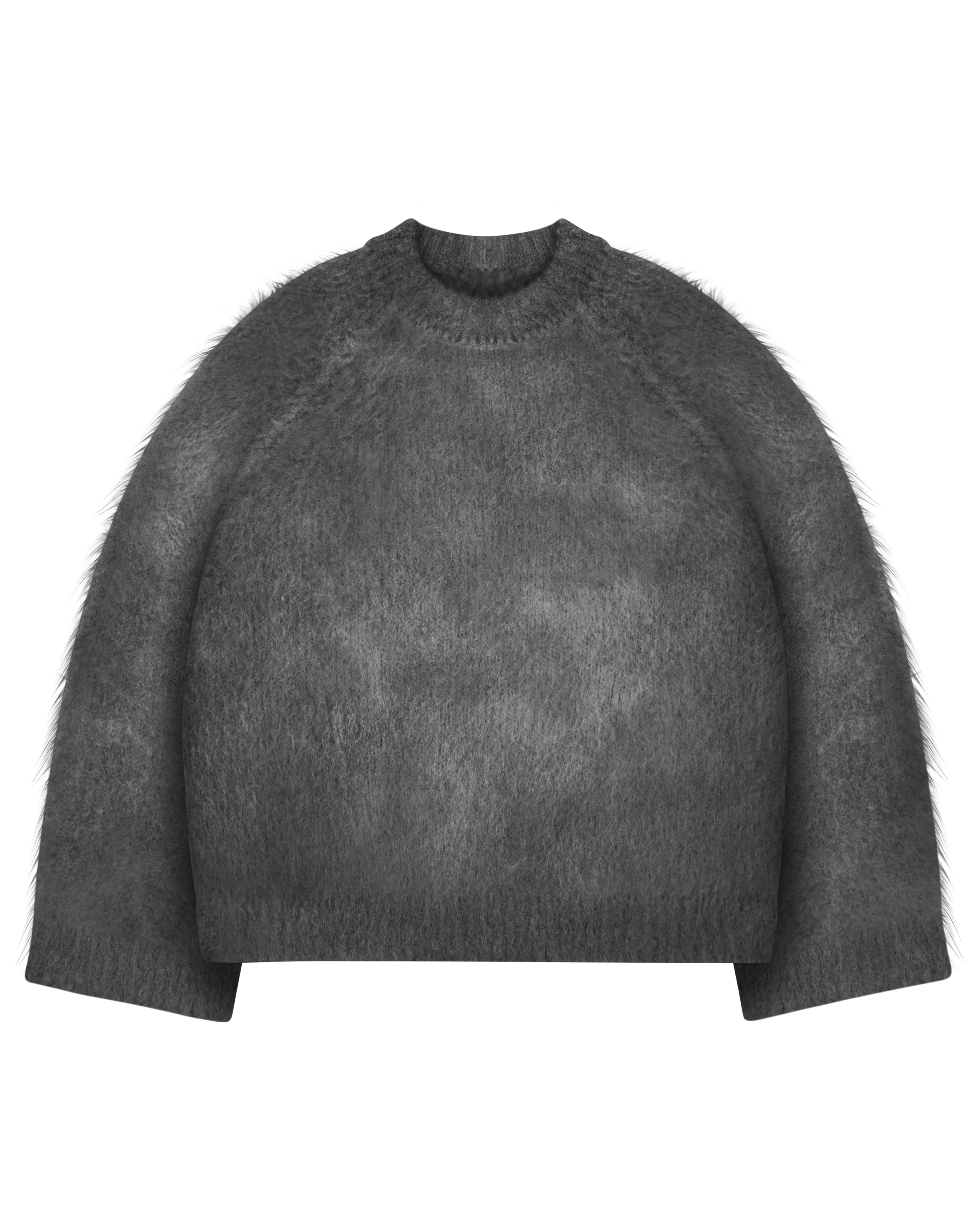 Nuvola Mohair Knit-GREEN
