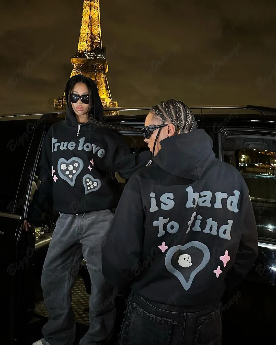 New Street puff print hoodies 3D Y2k Clothes Tops Sweatshirt Women Goth Streetwear Grunge Harajuku Clothing Oversized Hoodie