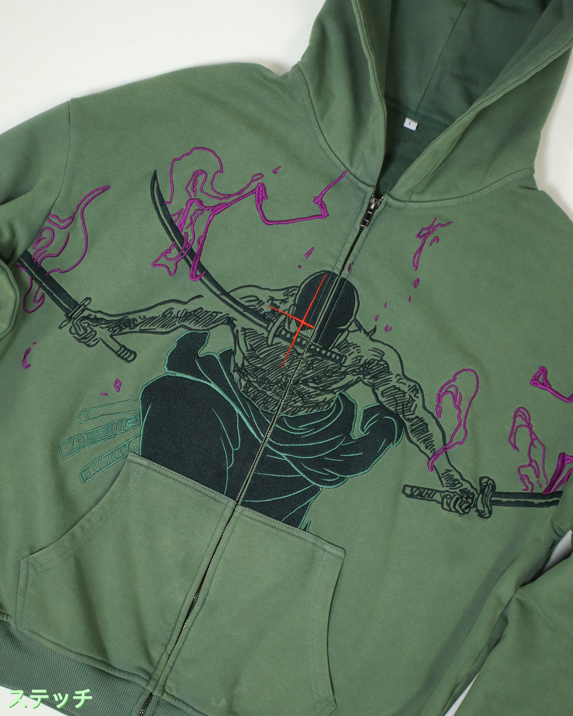 ZORO 'KING OF HELL' HOODIE PRE-ORDER