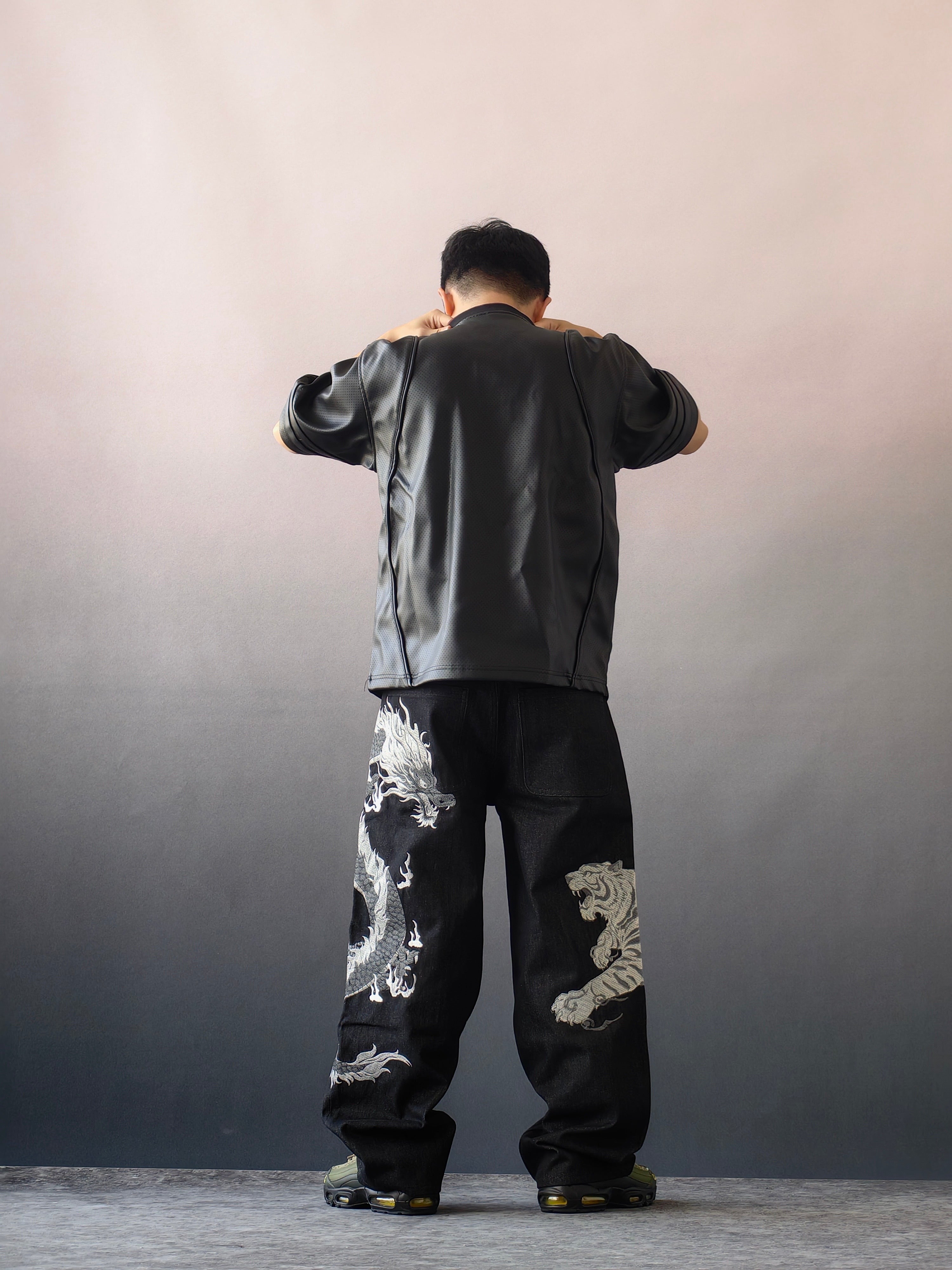 “Ultimate Duel” Baggy Denim Jeans (Christmas Special Price Time-limited)