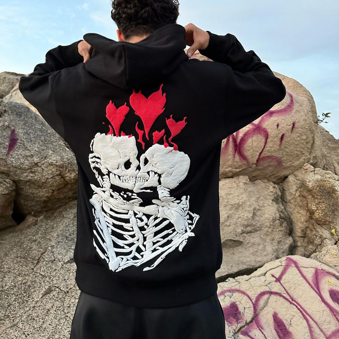 Til Death Do Us Part Puff Print Hoodie
