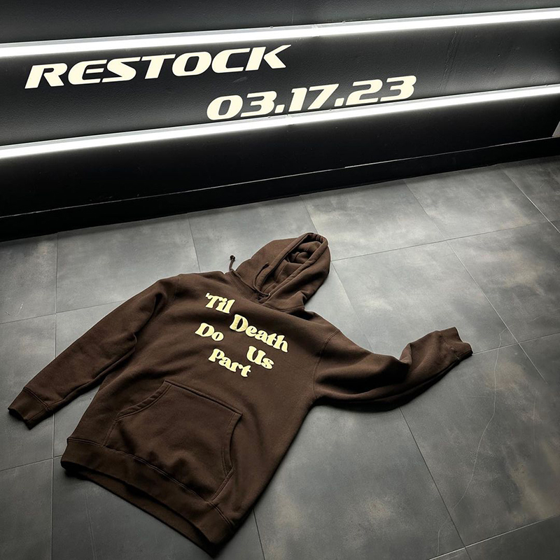 Til Death Do Us Part Puff Print Hoodie