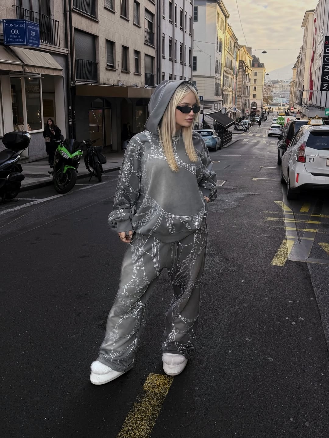 Sportswear Rhinestone Set