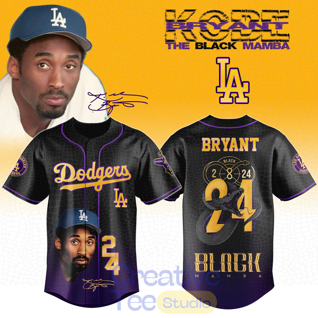 LAD × Black Mamba Legacy Baseball Jersey