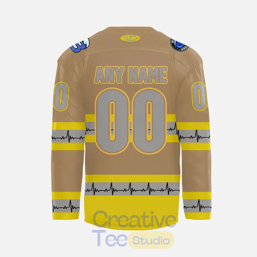 Biloxi Breakers 2026 First Responders Night Custom Hockey Jersey