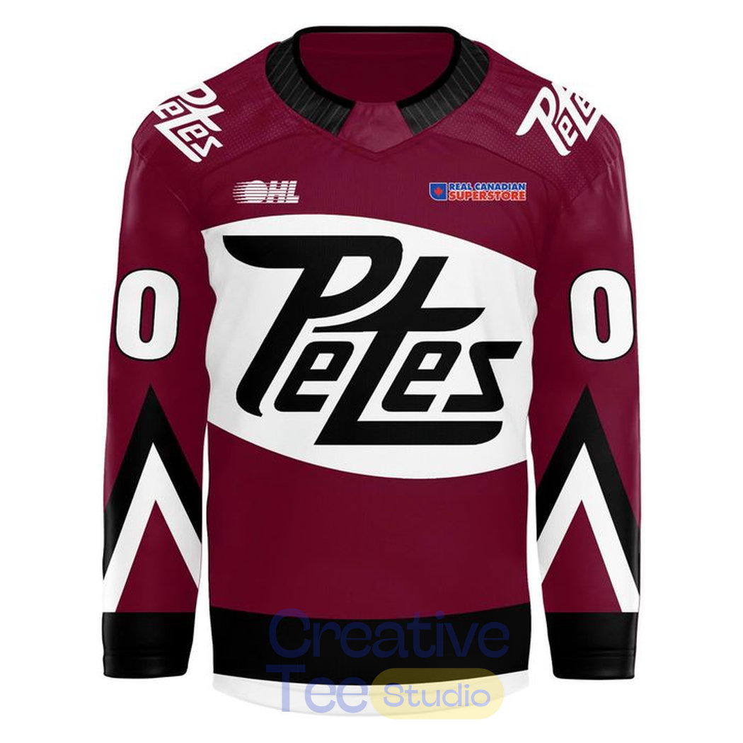 Peterborough Petes 2026 Special New Hockey Jersey Peterborough Petes 2026 Special New Hockey Jersey