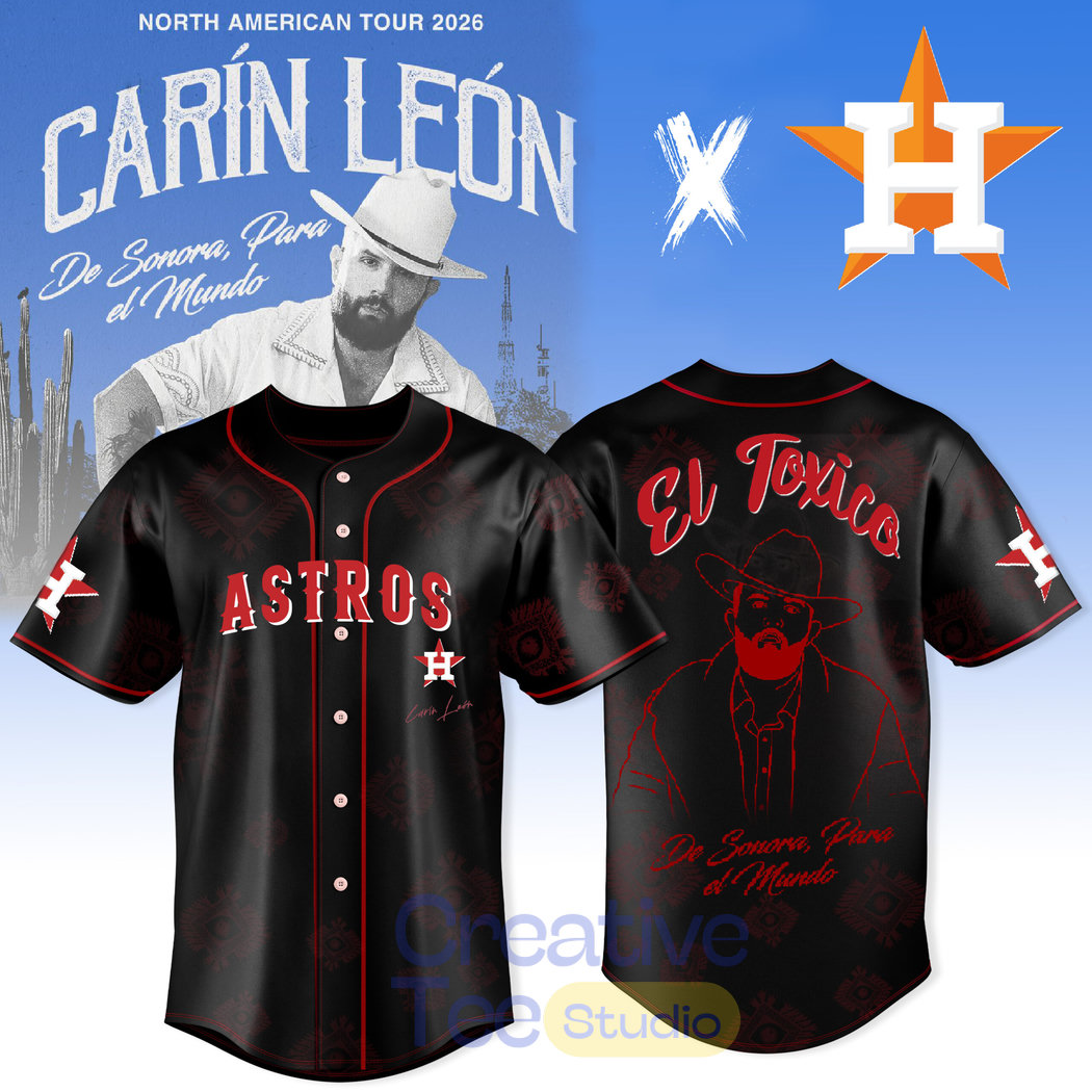 Houston Astros x De Sonora Para El Mundo North American 2026 Tour Baseball Jersey Houston Astros x De Sonora Para El Mundo North American 2026 Tour Baseball Jersey