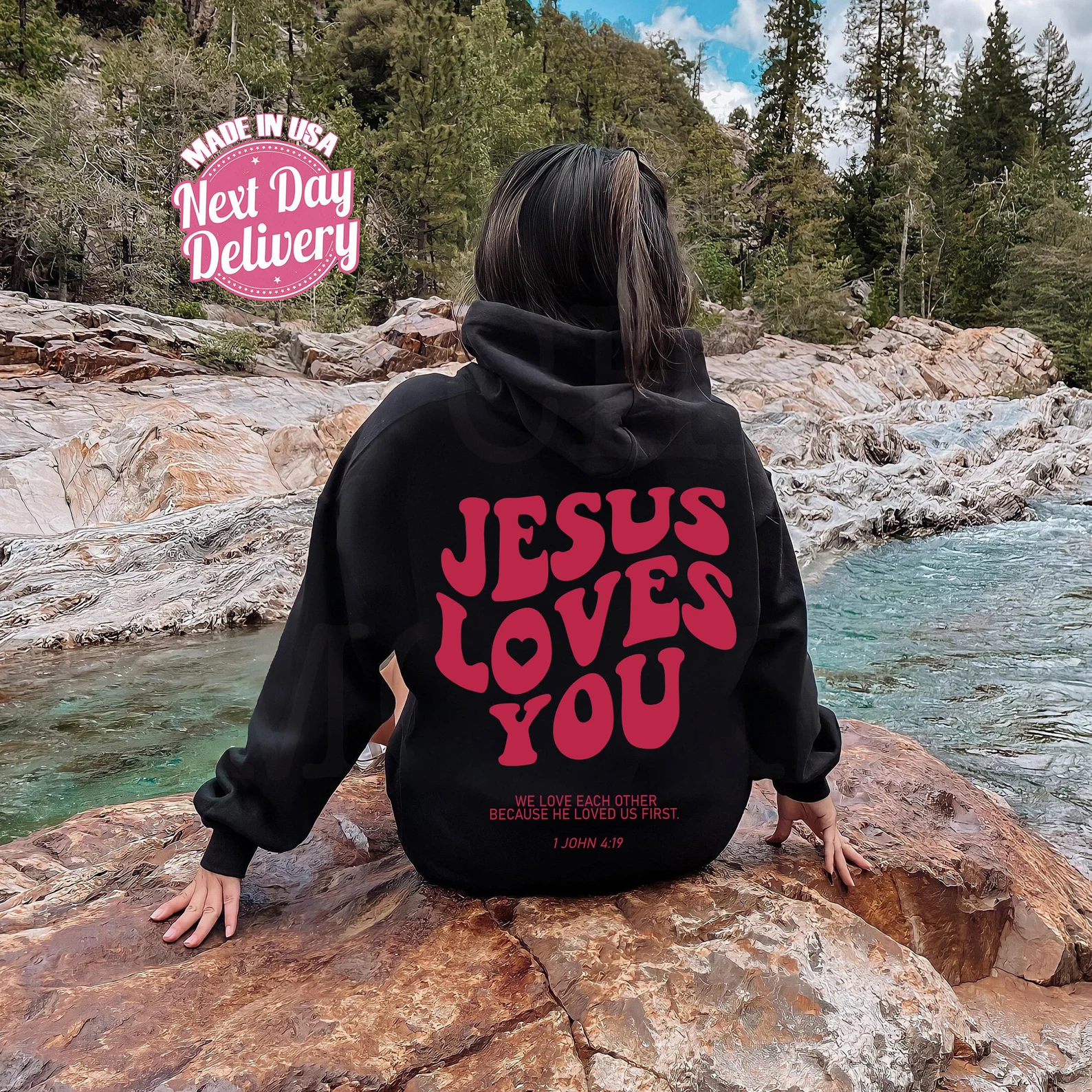 Jesus Loves You Hoodie