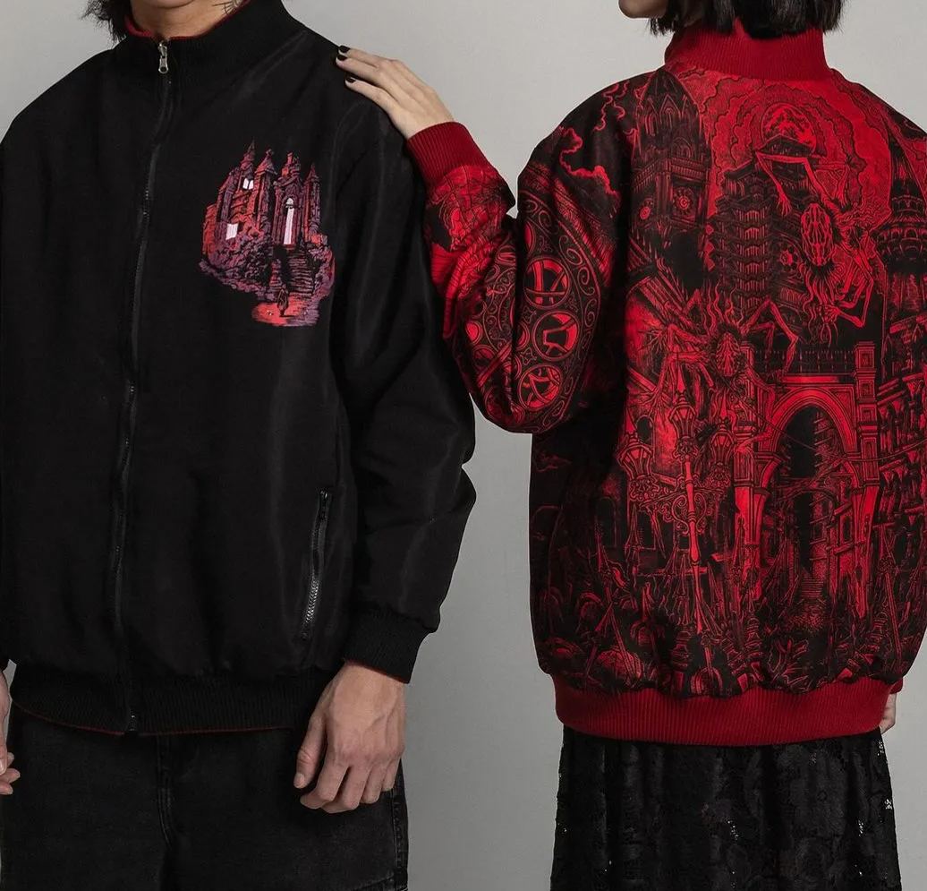 Bloodborne Reversible Bomber Jacket