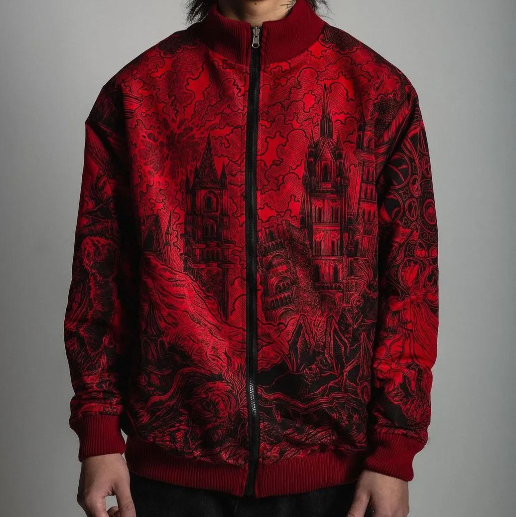 Bloodborne Reversible Bomber Jacket