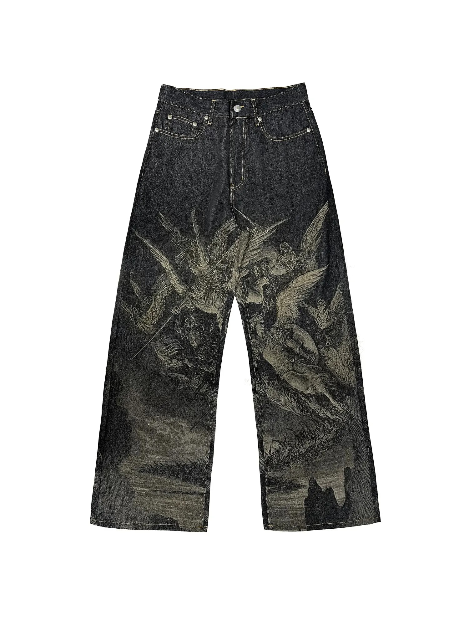 PARADISE LOST LASER-ENGRAVED DENIM