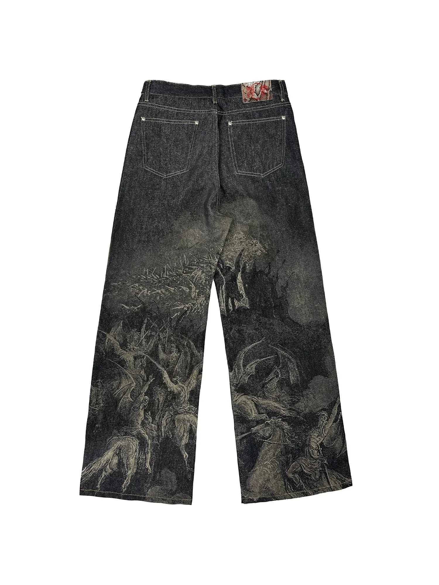 PARADISE LOST LASER-ENGRAVED DENIM