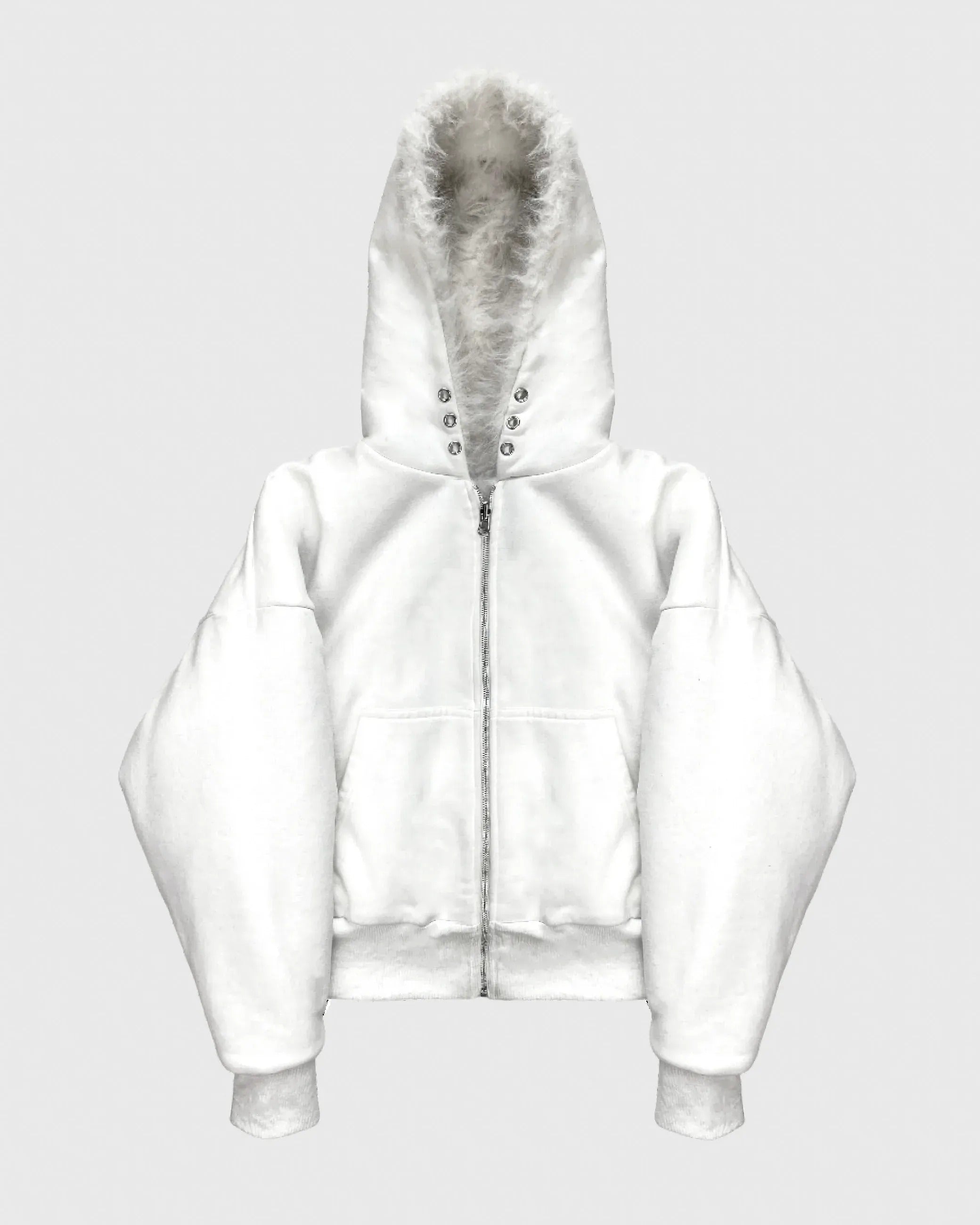 Revelse™️ Yeti Fut Reversible Zip Hoodie