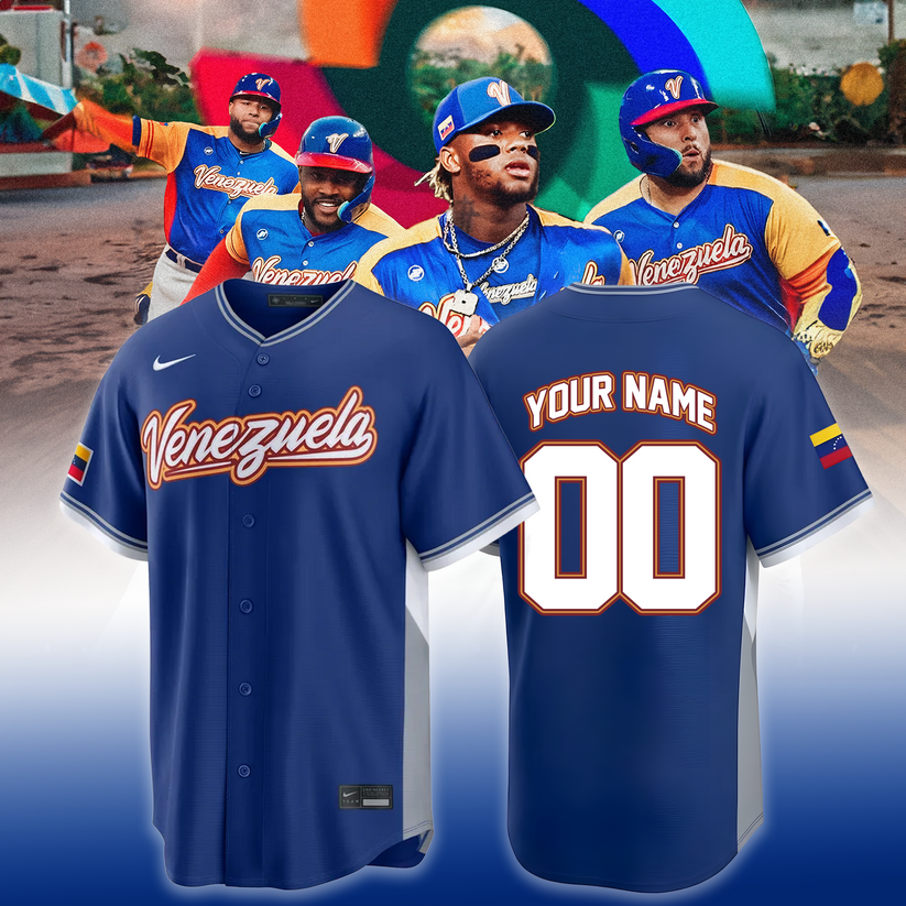 Venezuela Baseball 2026 World Baseball Classic Jersey Venezuela Baseball 2026 World Baseball Classic Jersey