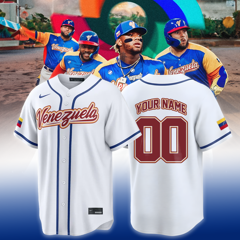 Venezuela Baseball 2026 World Baseball Classic Jersey Venezuela Baseball 2026 World Baseball Classic Jersey