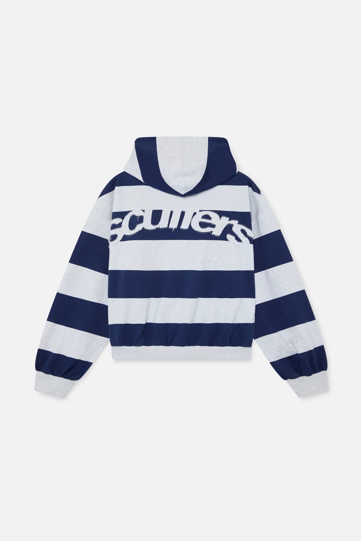Club Zipper Hoodie-Navy
