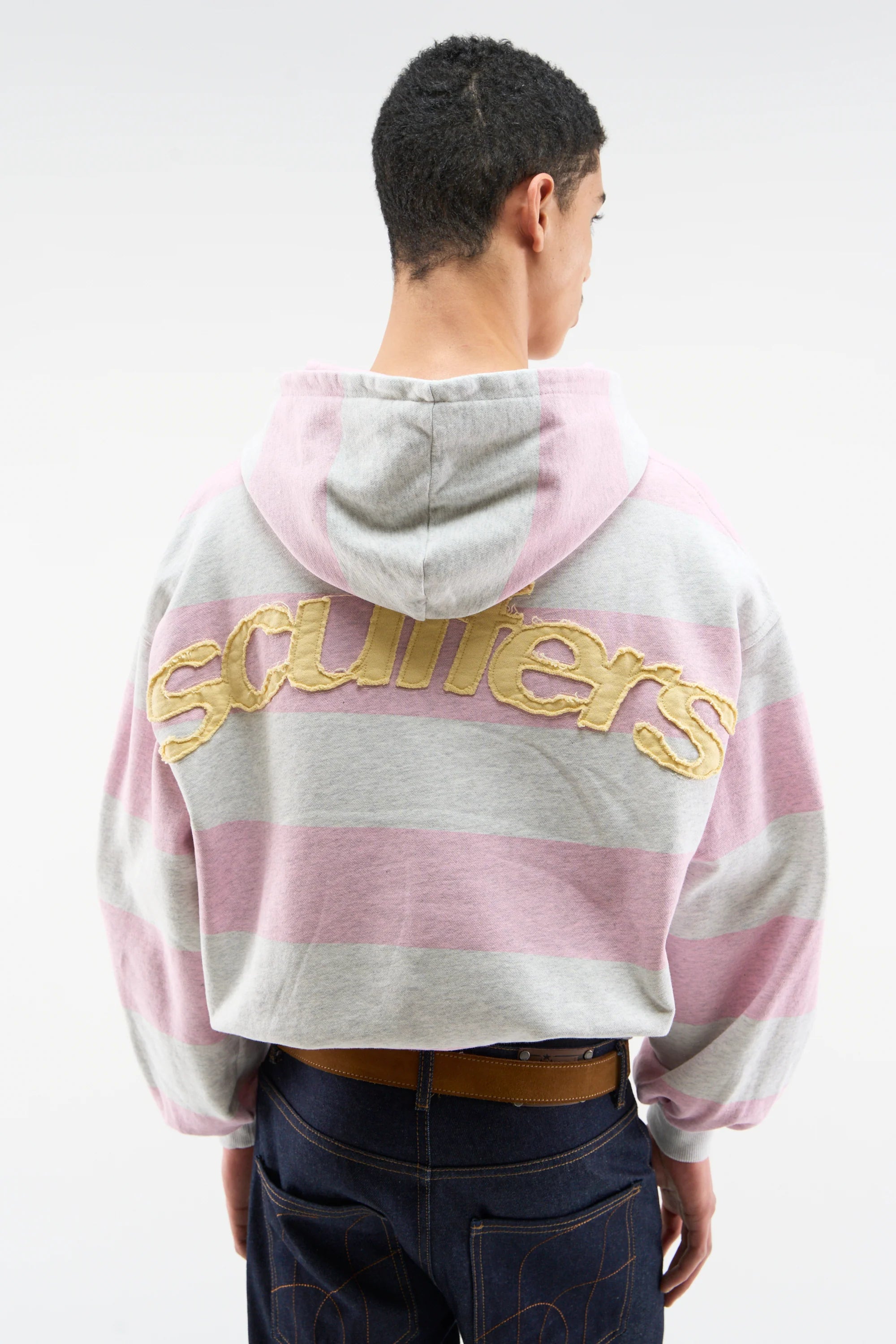 Club Zipper Hoodie-Navy