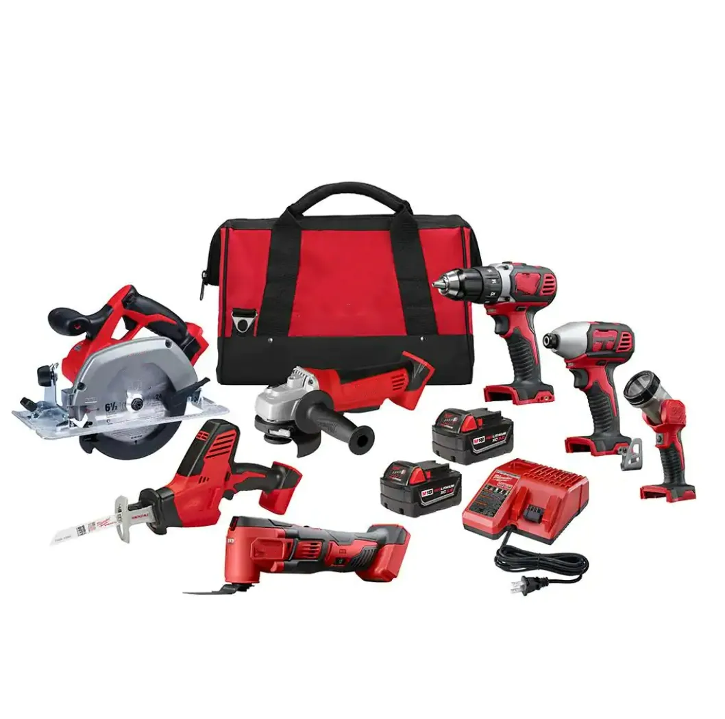 🔥[Limited Time Offer]Clear inventory, Low Price Lithium-Ion Cordless Combo Tool Kit (7-Tool) | On The Last Day