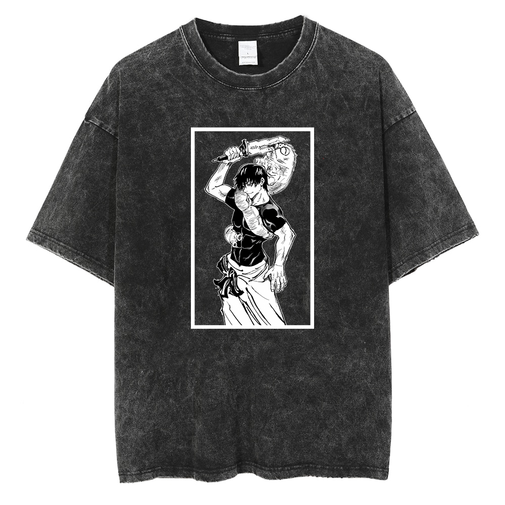 Toji Fushiguro Box Vintage Tee