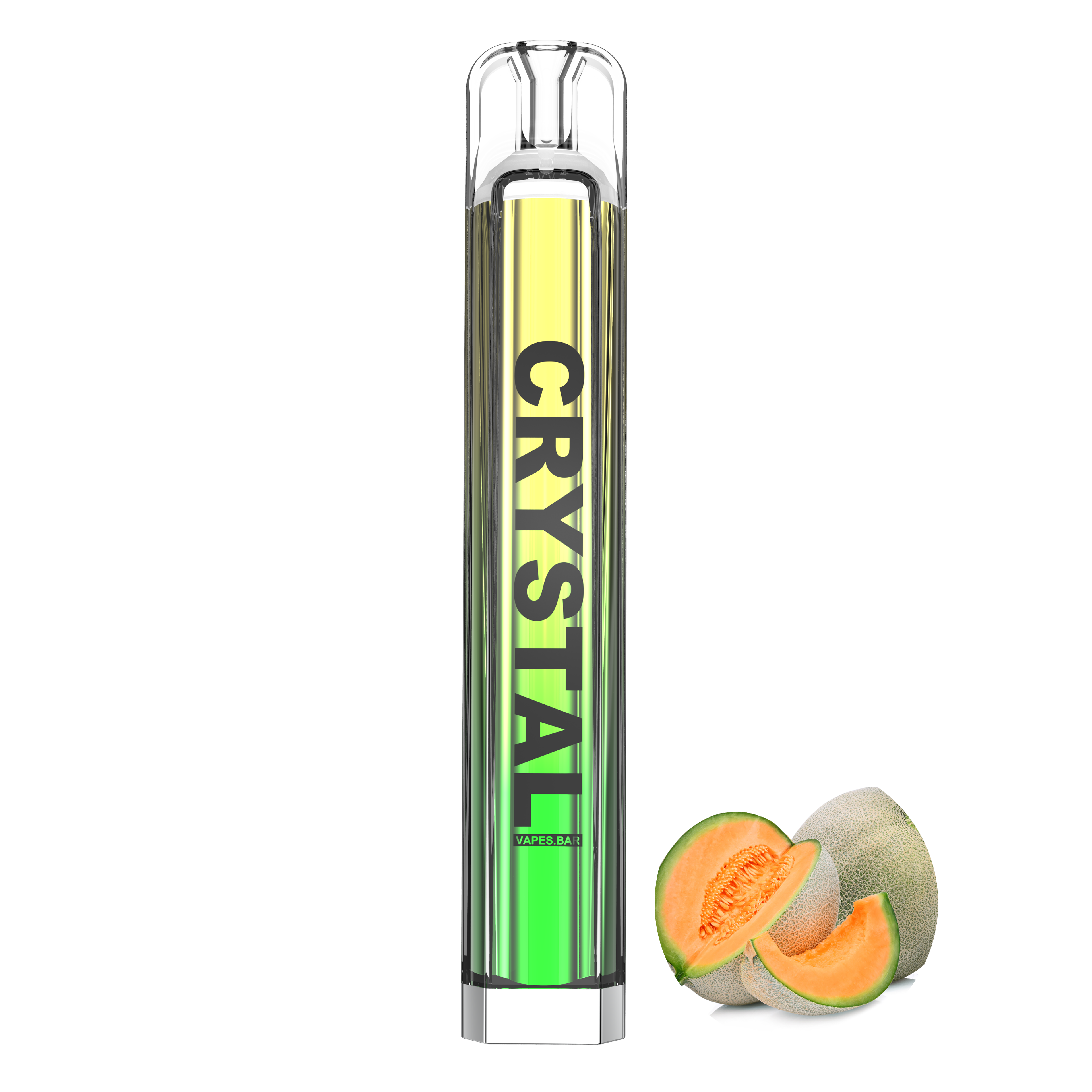 Honey Melon Crystal 600 Puffs Disposable Pod Device-VAPES.BAR
