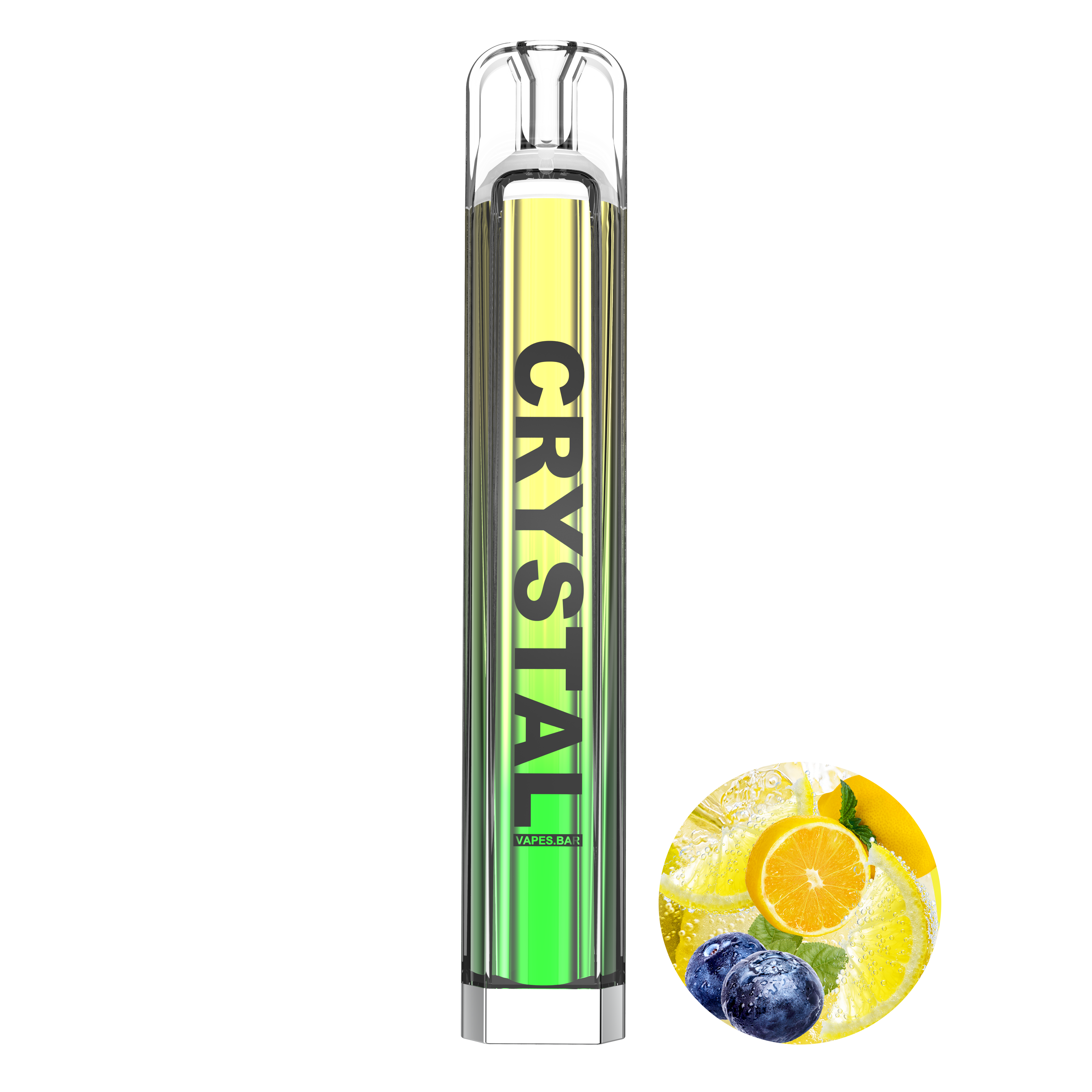 Blue Razz Lemonade Crystal 600 Puffs Disposable Pod Device-VAPES.BAR