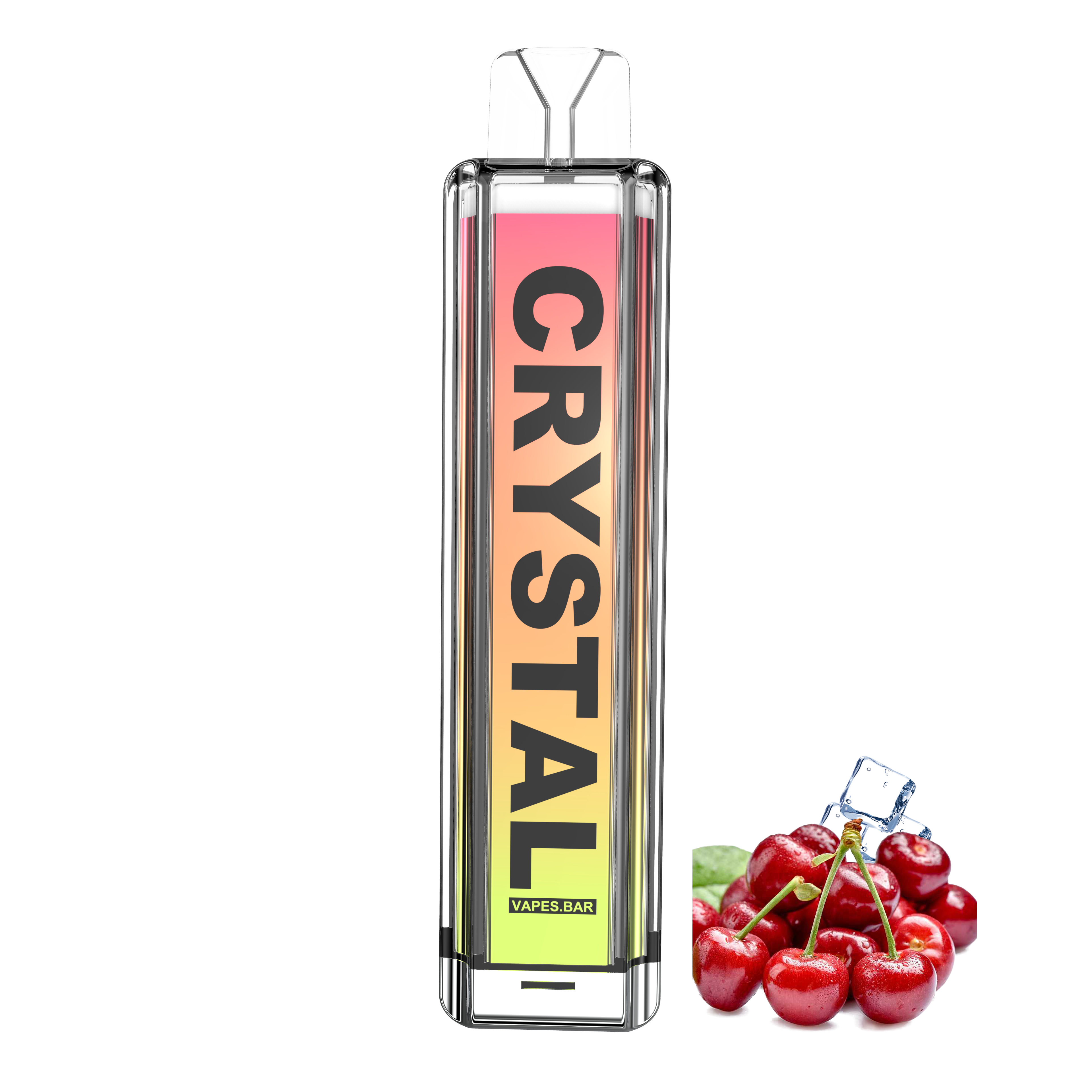 Cherry Ice Crystal 5000 Puffs Disposable Vape Device -VAPES.BAR