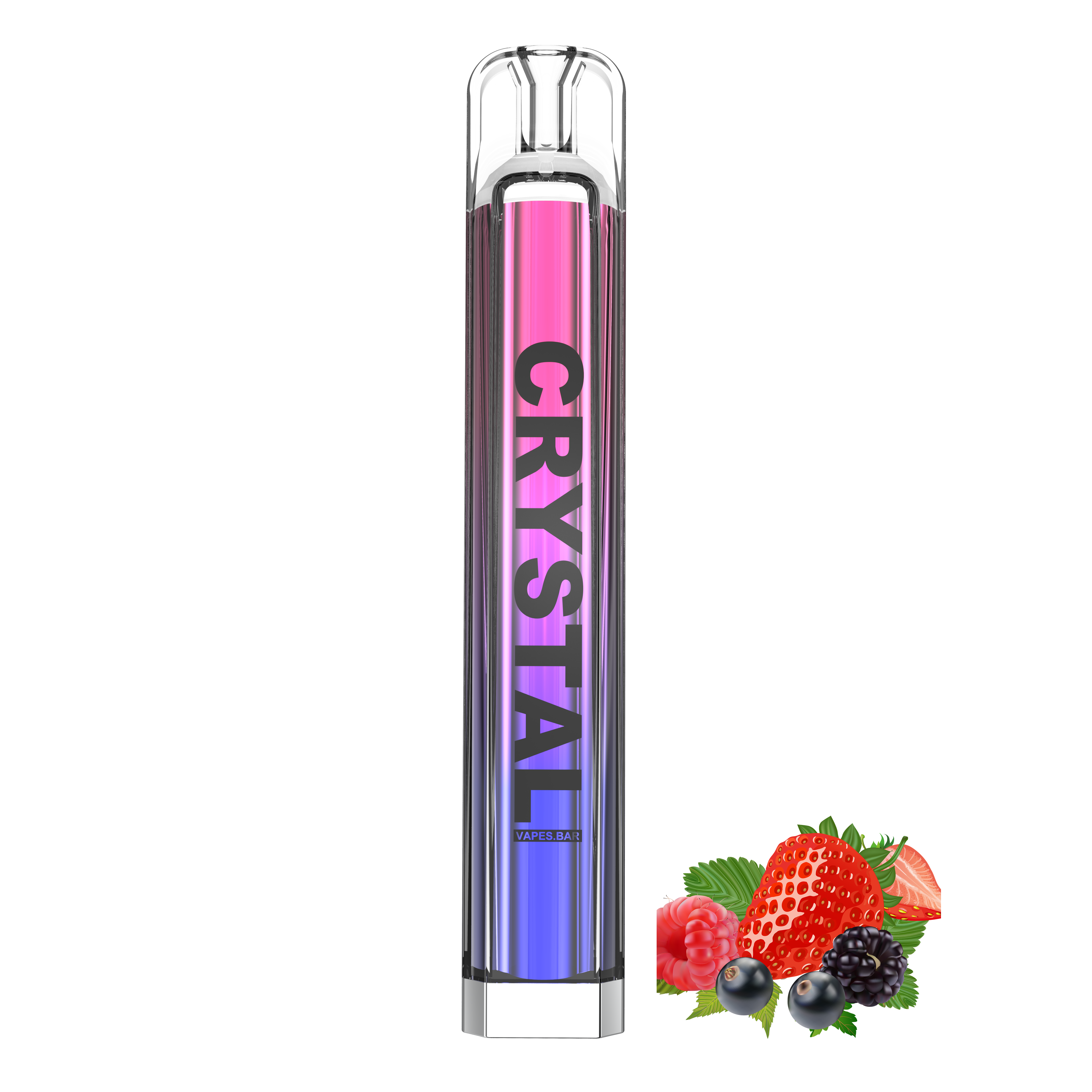 Mixed Berry Crystal 600 Puffs Disposable Pod Device-VAPES.BAR