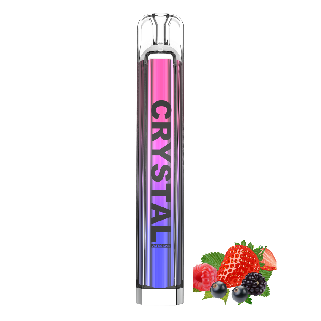 Mixed Berry Crystal 600 Puffs Disposable Pod Device