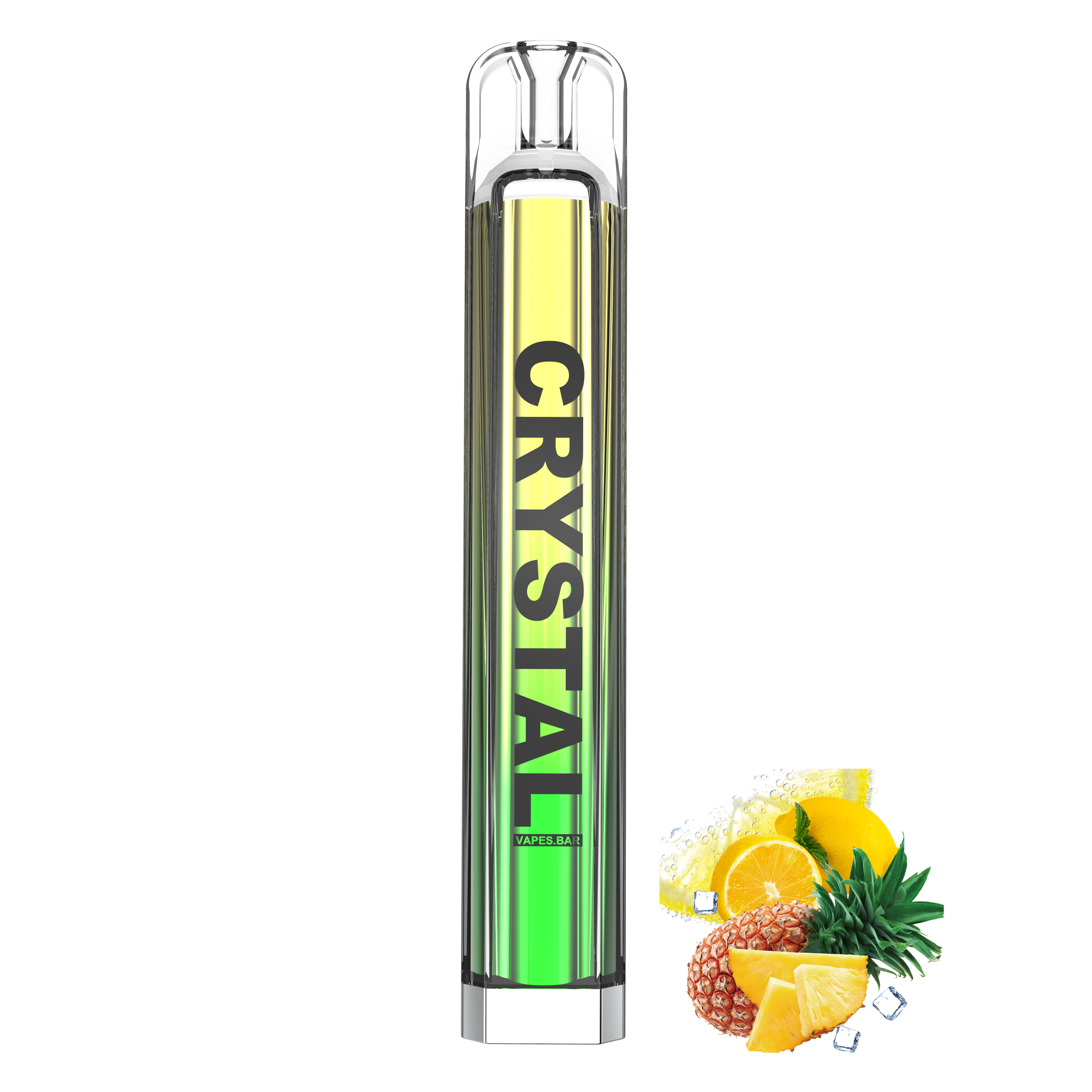 Pineapple Lemon Crystal 600 Puffs Disposable Pod Device-VAPES.BAR