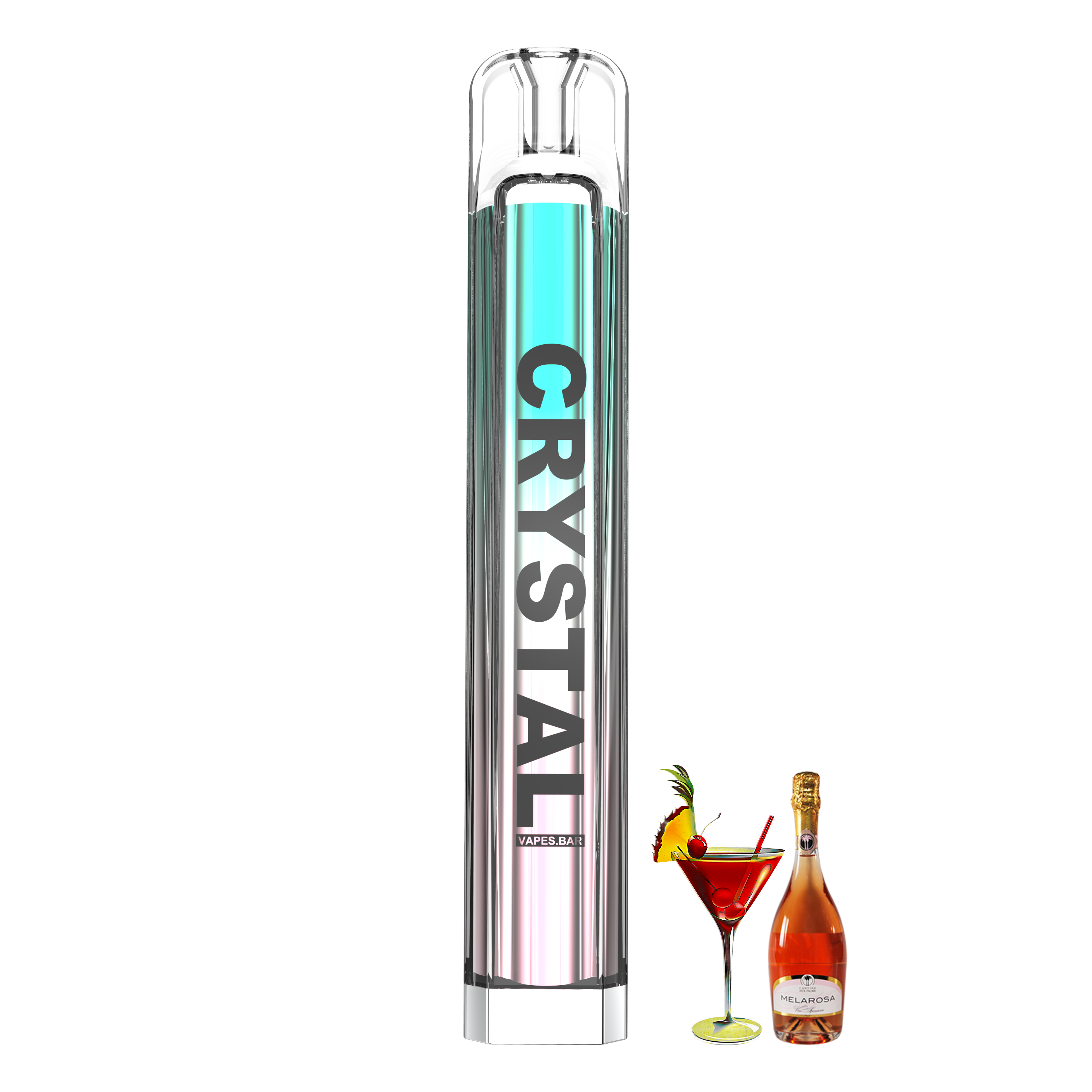 Pink Lady Crystal 600 Puffs Disposable Pod Device-VAPES.BAR