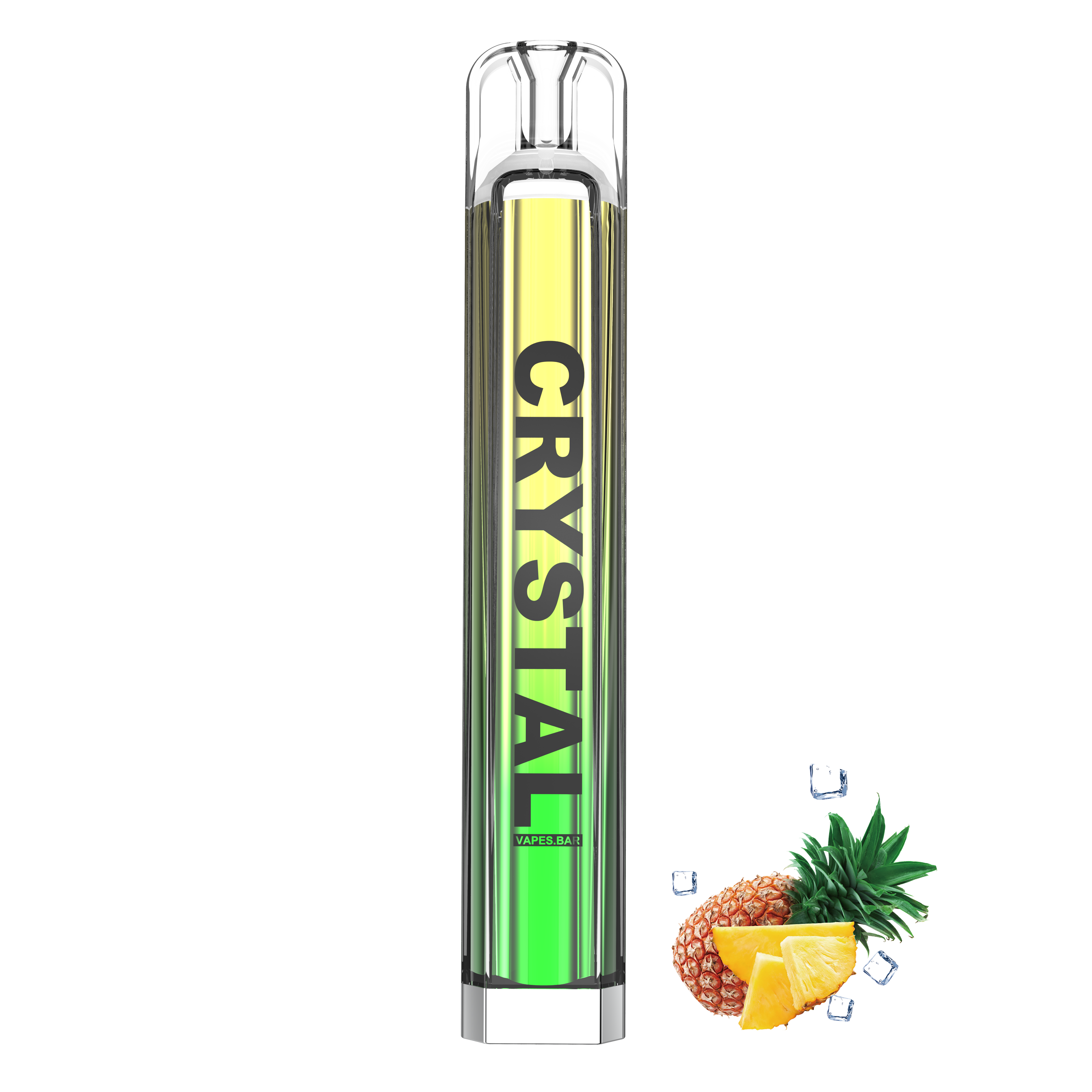 Sour pineapple ice Crystal 600 Puffs Disposable Pod Device-VAPES.BAR