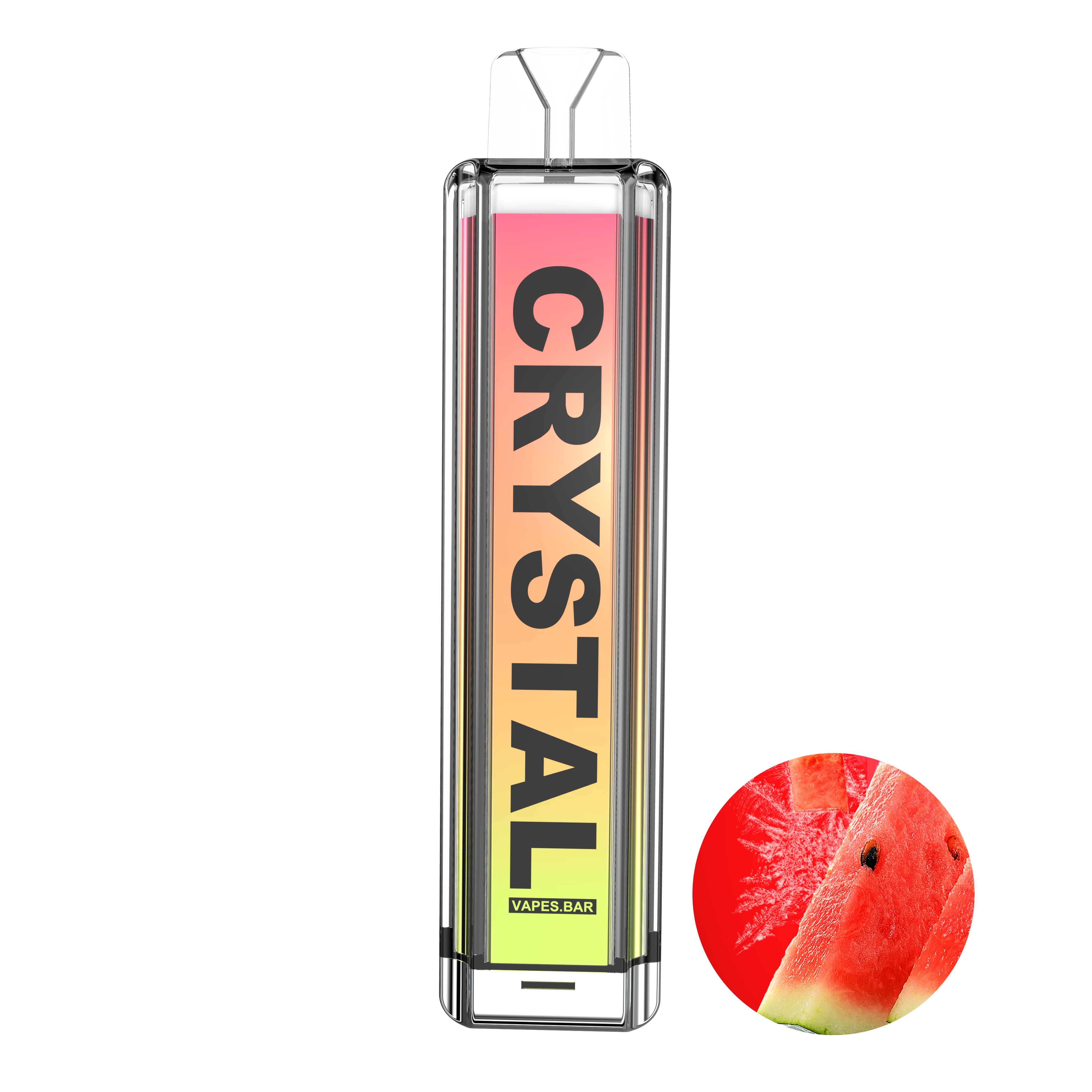 Watermelon Ice Crystal 5000 Puffs Disposable Vape Device -VAPES.BAR