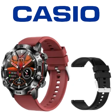 CASIO AI orvosi diagnosztikai okosóra - PPG intelligens mérés（Kövesse nyomon precízen teste mutatóit）