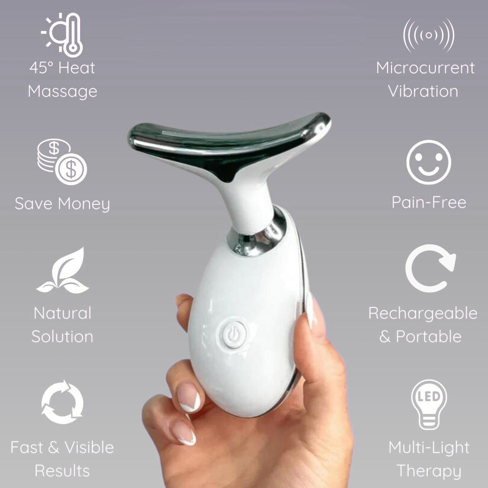 💗 Last Day Promotion 48% OFF 💗 Three-Purpose Lifting And Firming Facial Massage Device