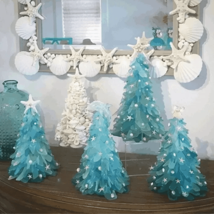 🔥Clearance Sale - 49% OFF 🎄2023 Arosebrden® Sea Glass Christmas Tree