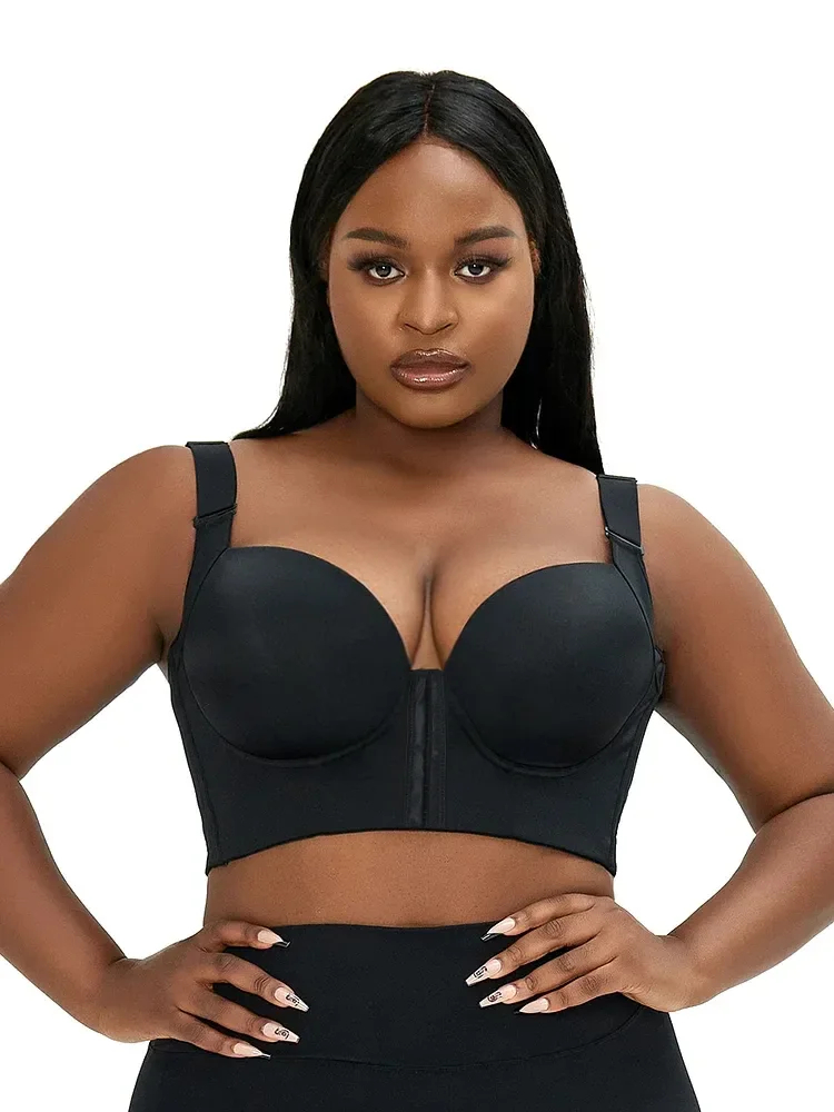 Lily Bras for Older Women Front Close, 5d Shaping Push Up Seamless No Trace  Beauty Back Sports Anti-Saggy Comfy Bra (Color : Black, Size : Medium) :  : Clothing, Shoes & Accessories