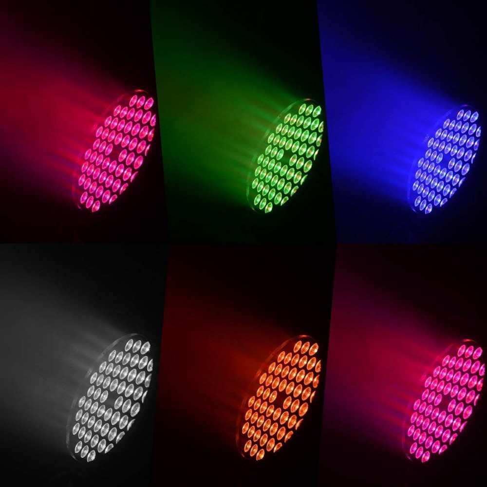 Betopper 54x1.5W RGB 3-IN-1 LED Mini Flat Par Light LPC008S