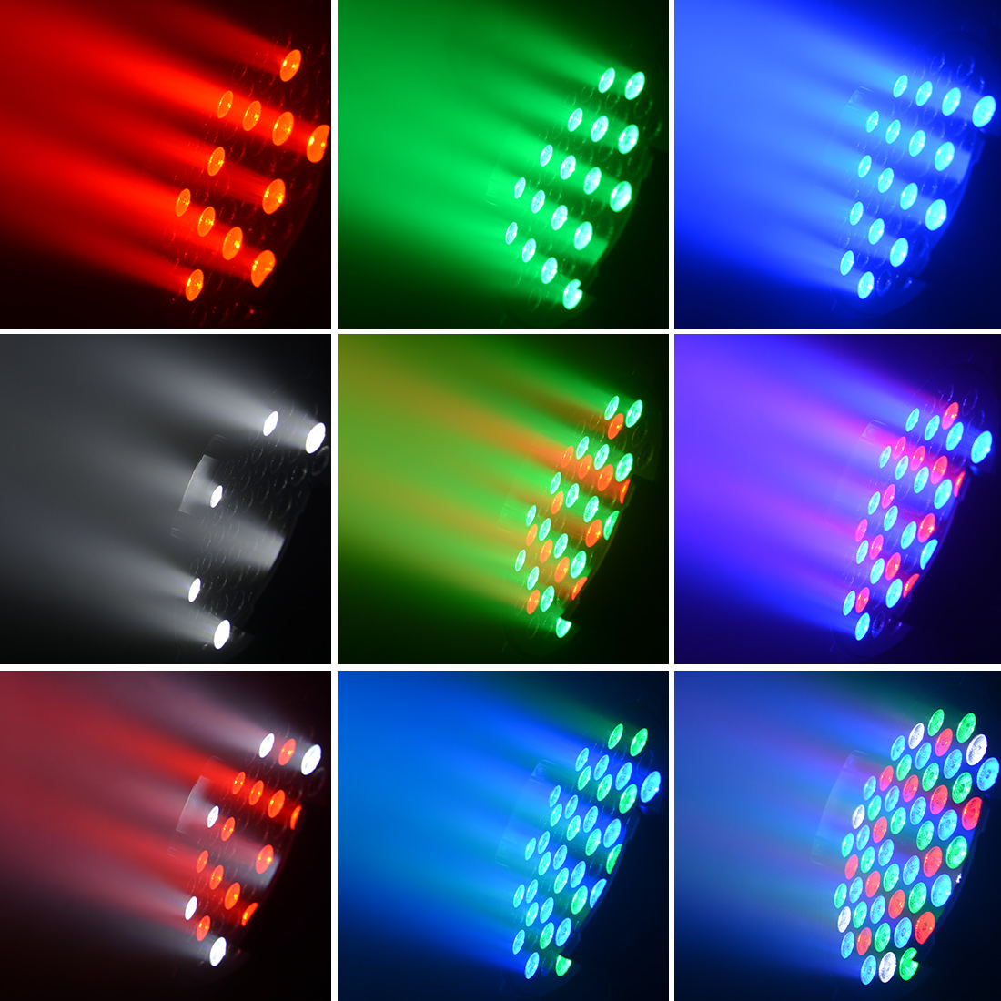 Betopper 54x3W RGBW 4-IN-1 Led Par Wash Lights LP001