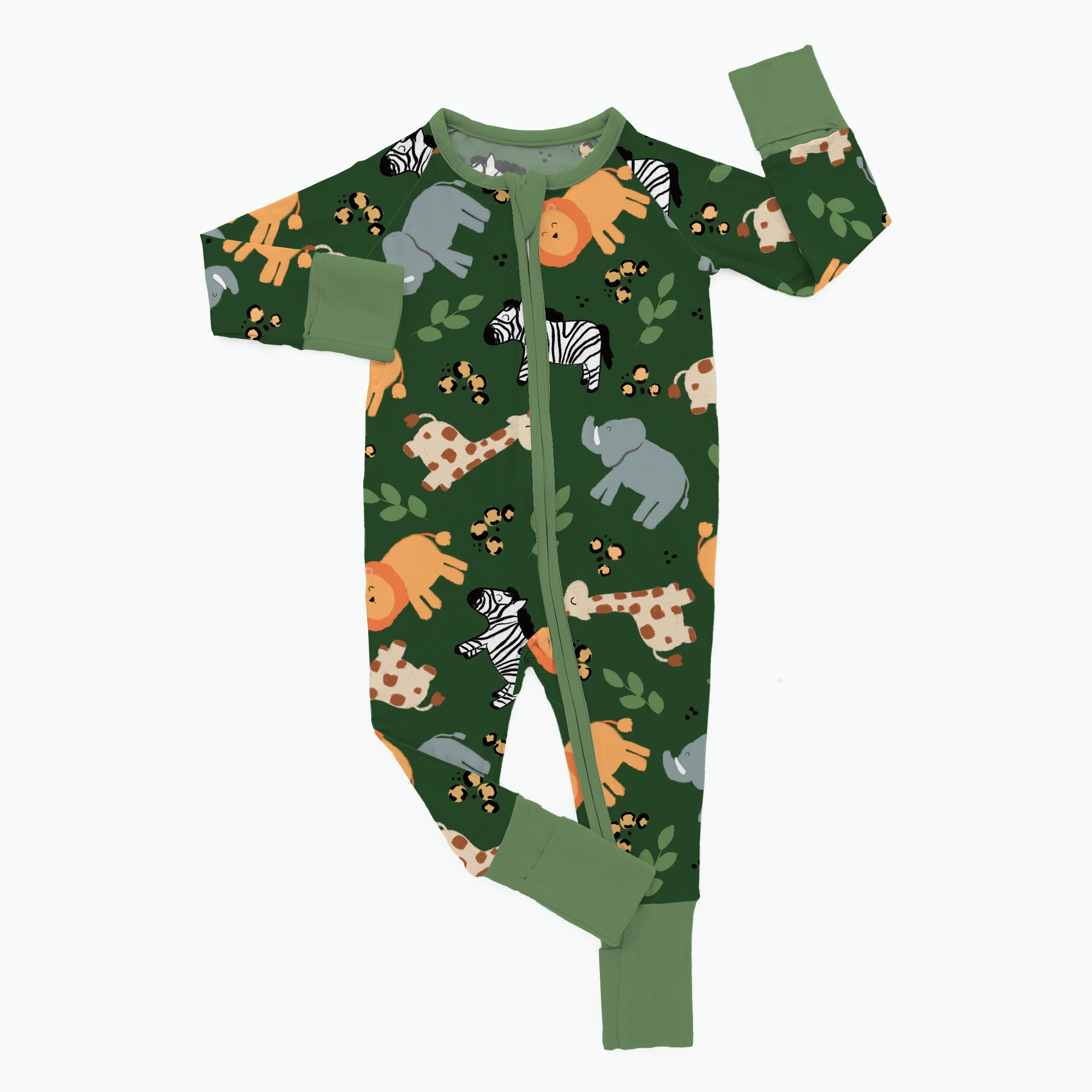 Newborn Animal Bamboo Sleeper