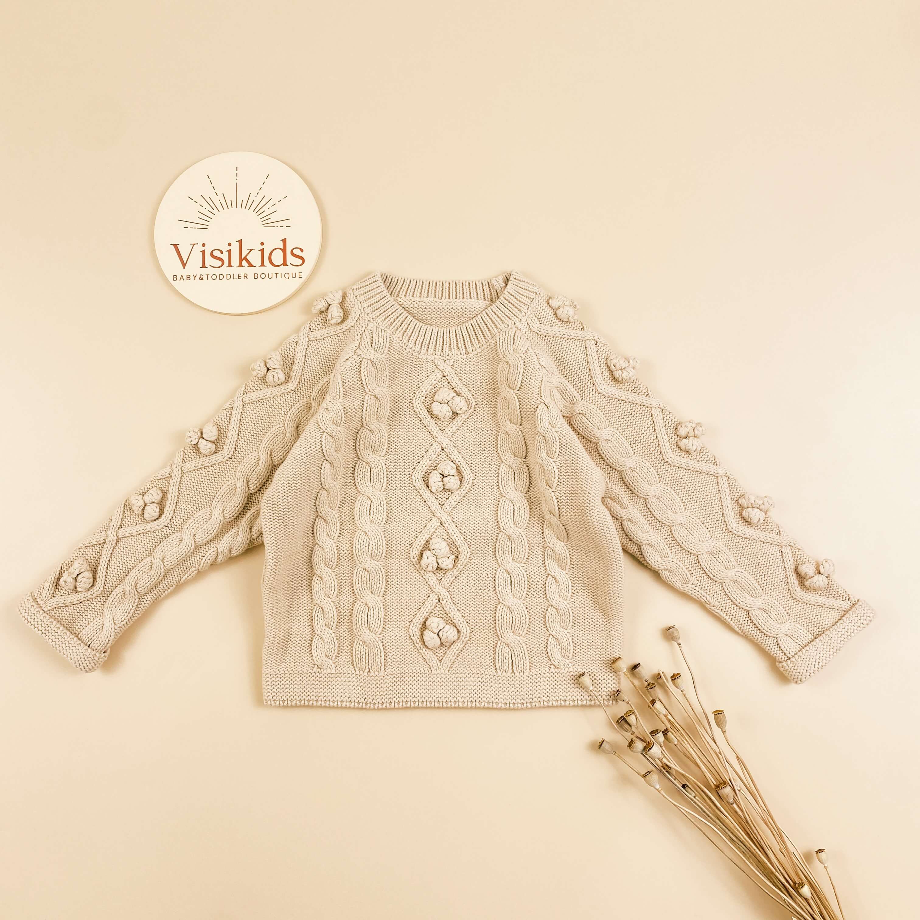 Lovely Handmade Baby Sweater