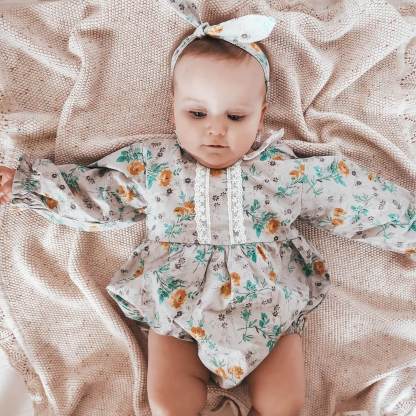 Baby Floral Romper