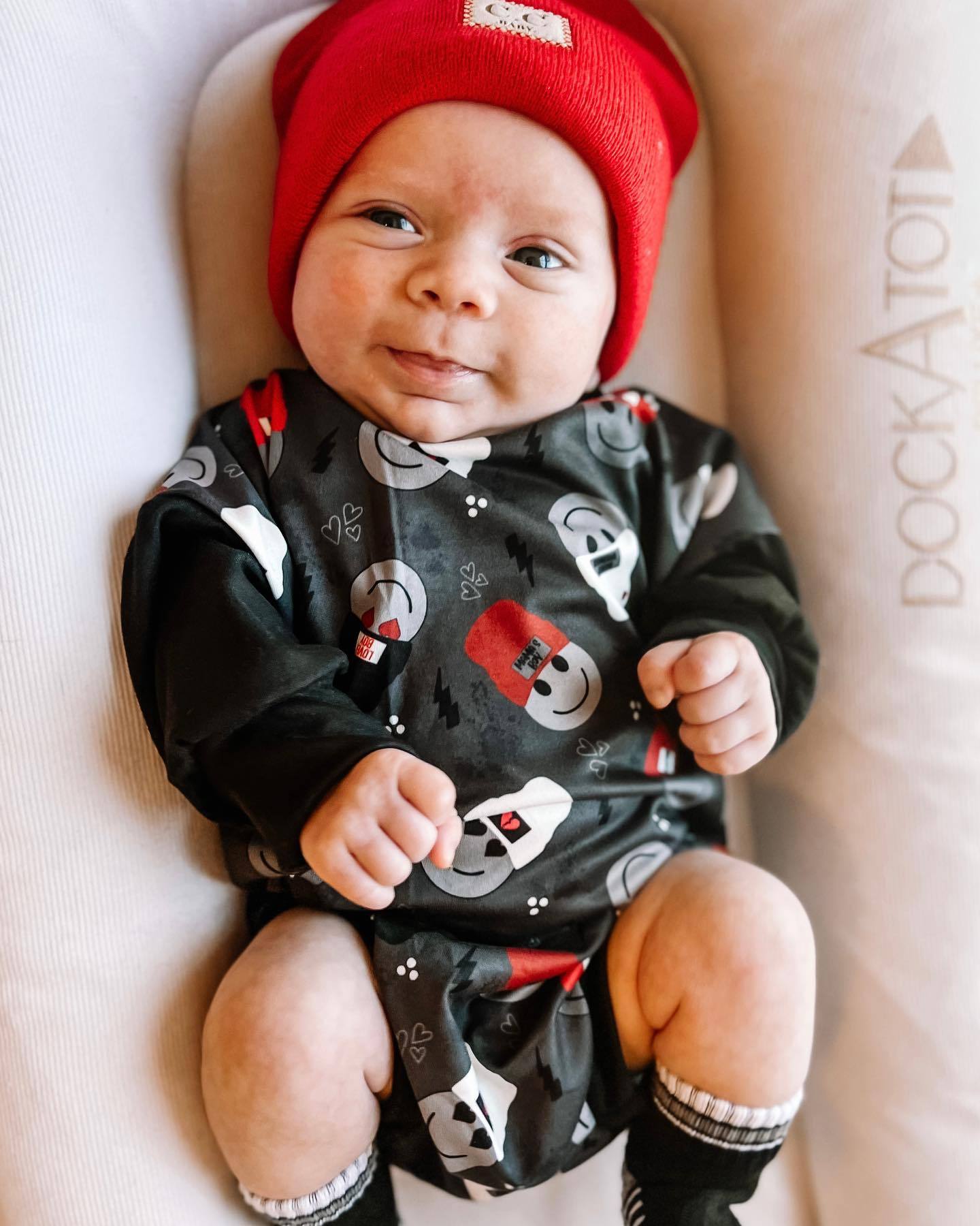 Baby Mama's Boy Valentine Romper