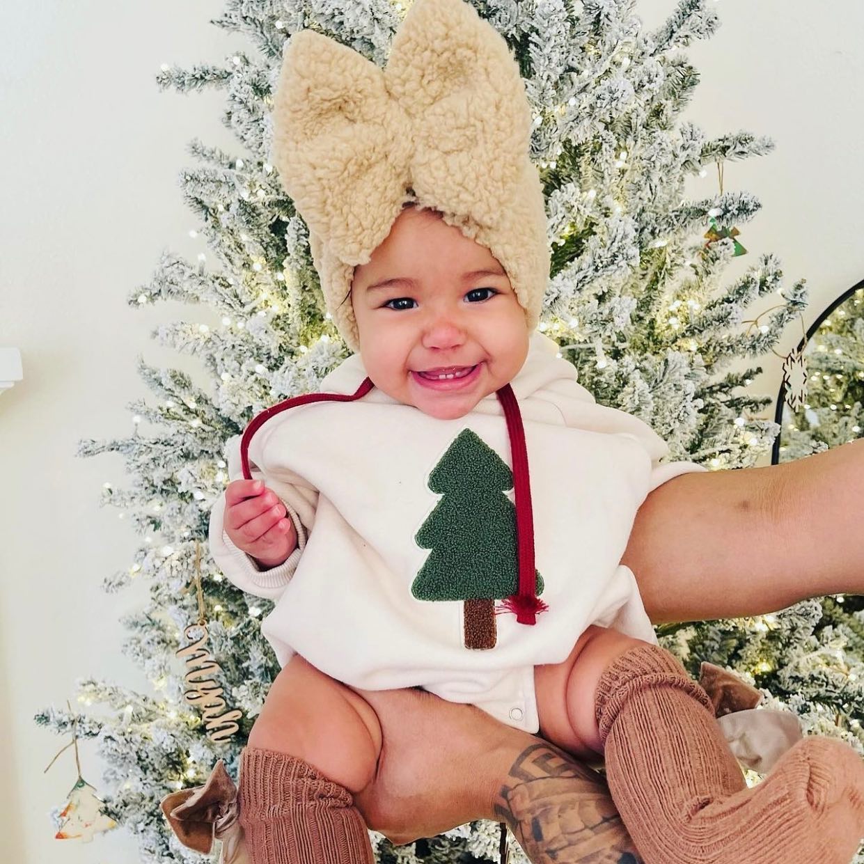 Baby Christmas Tree Romper 