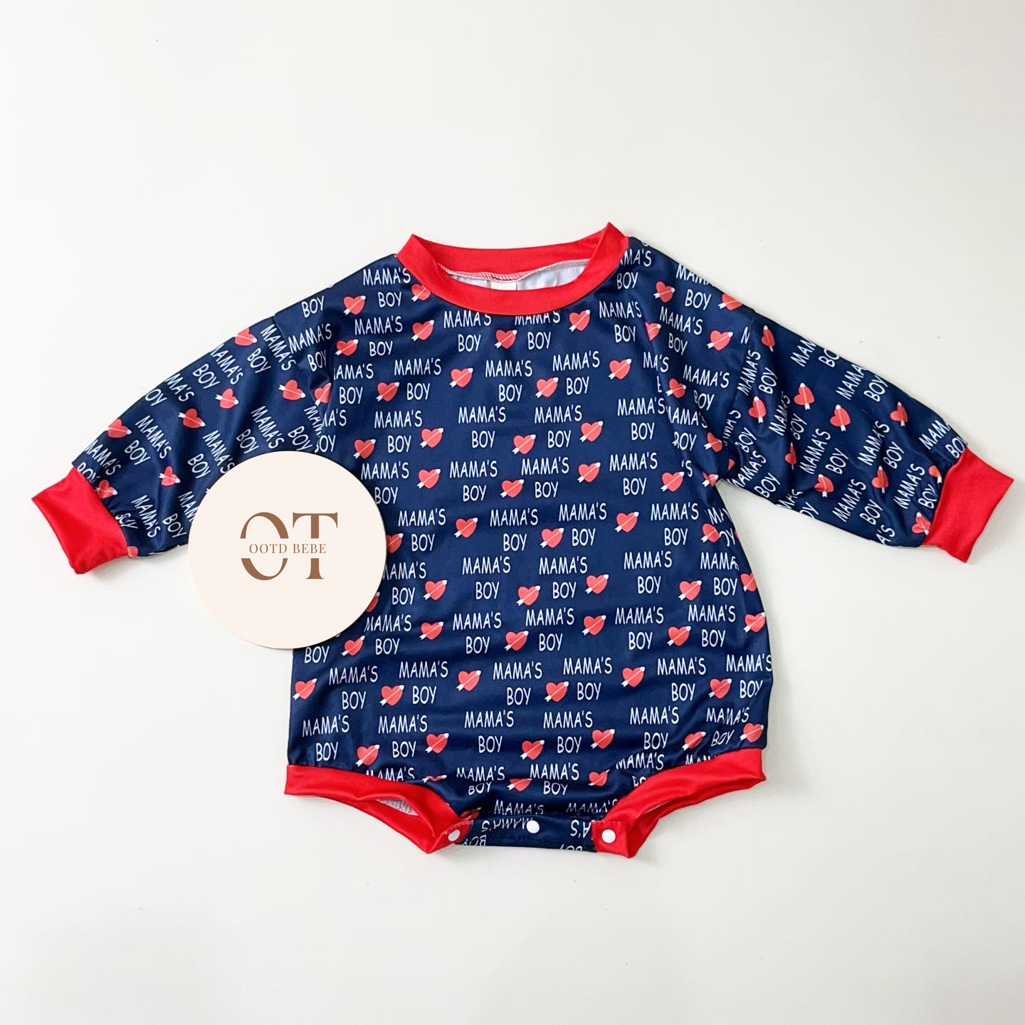 Baby Mama's Boy Romper
