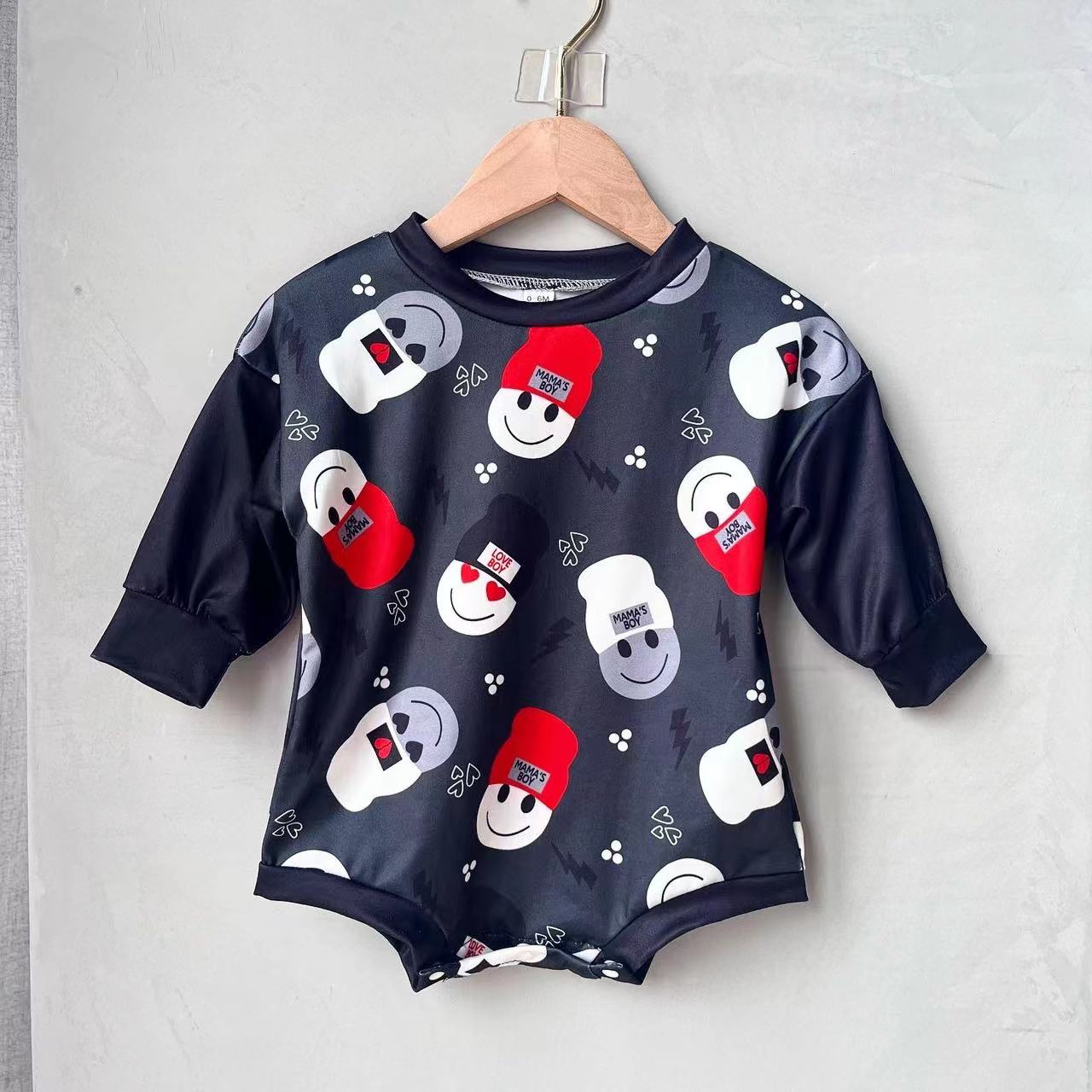 Baby Mama's Boy Valentine Romper