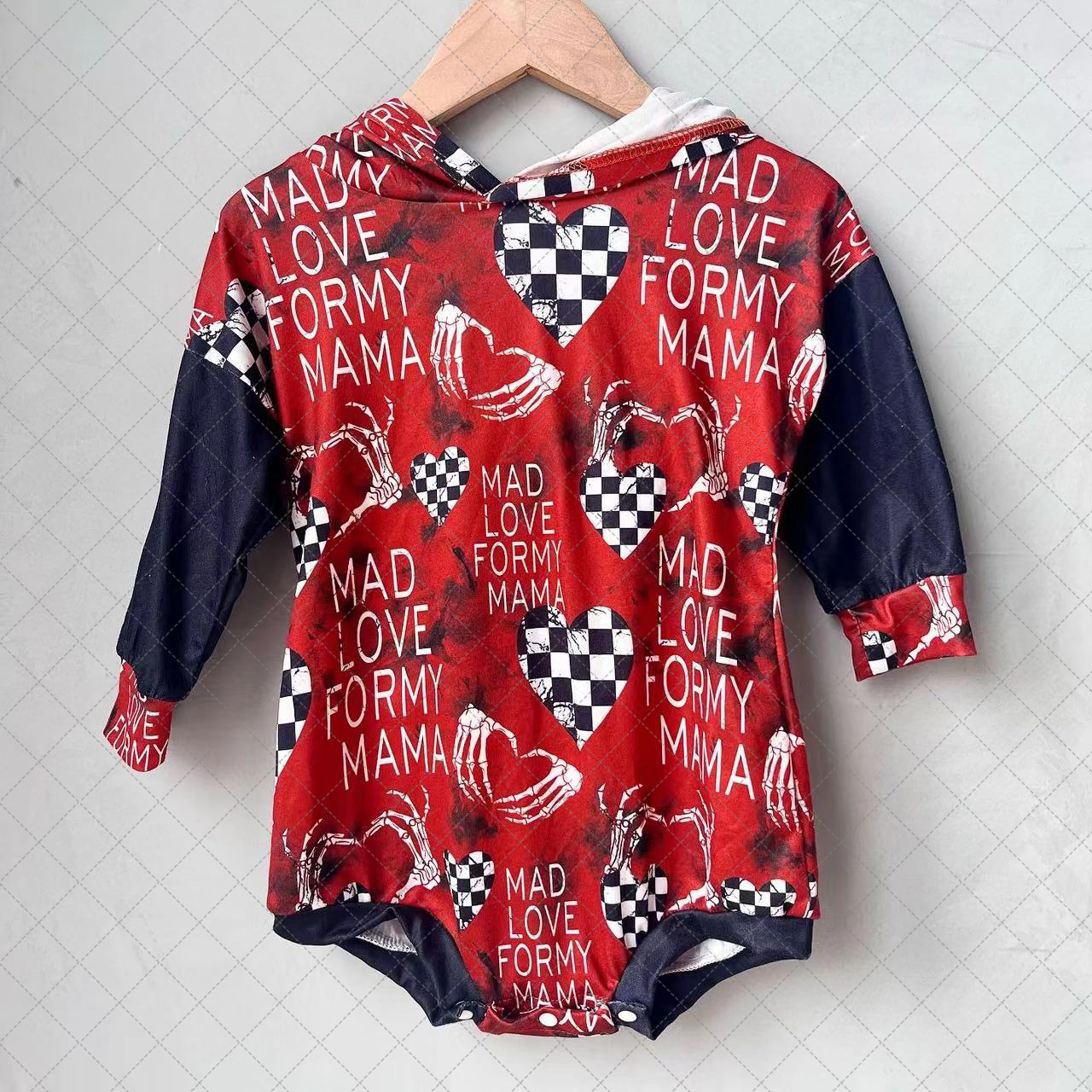 Baby Mad Love For My Mama Romper