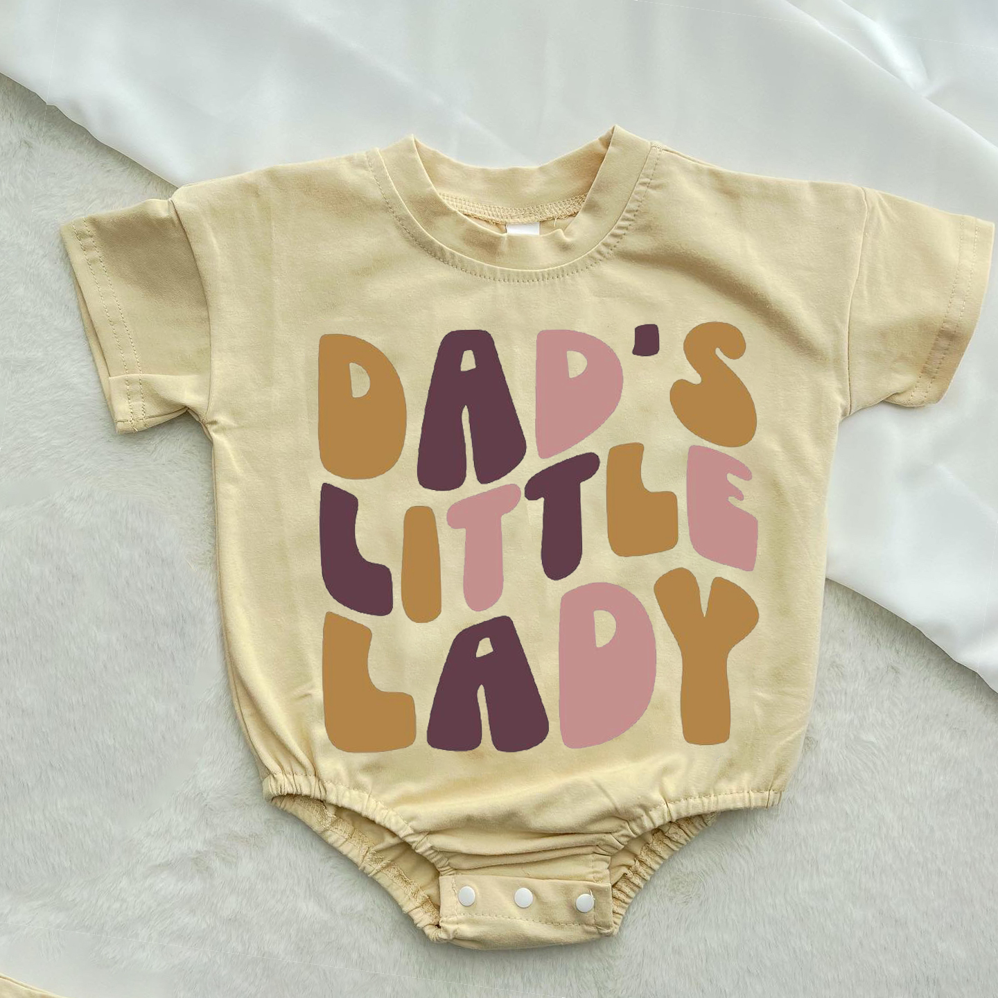 Baby Dad's Little Lady Romper